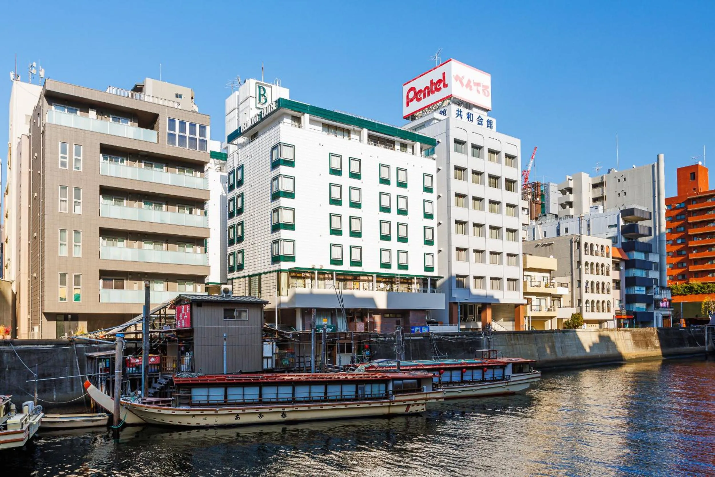 Property building in Belmont Hotel