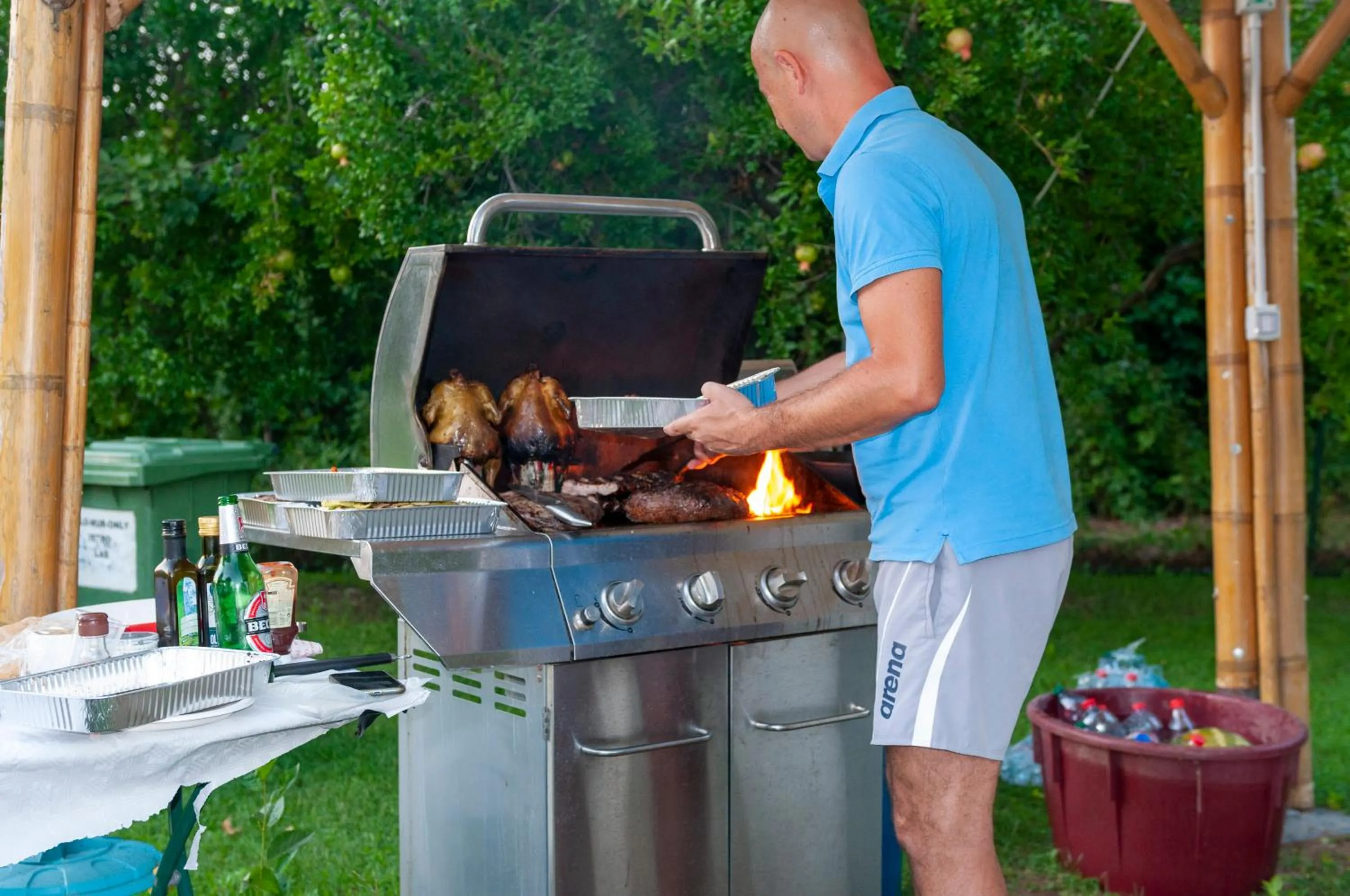 BBQ facilities in La Fattoria Apartments