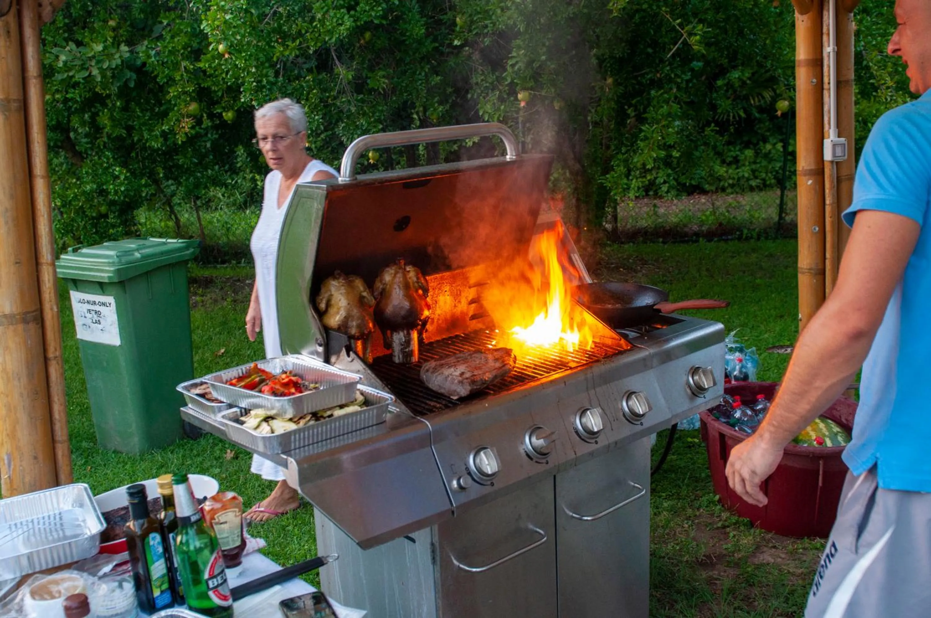 BBQ facilities in La Fattoria Apartments
