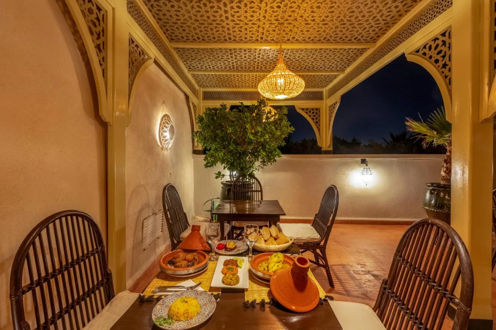Dinner in Riad Adika & Spa