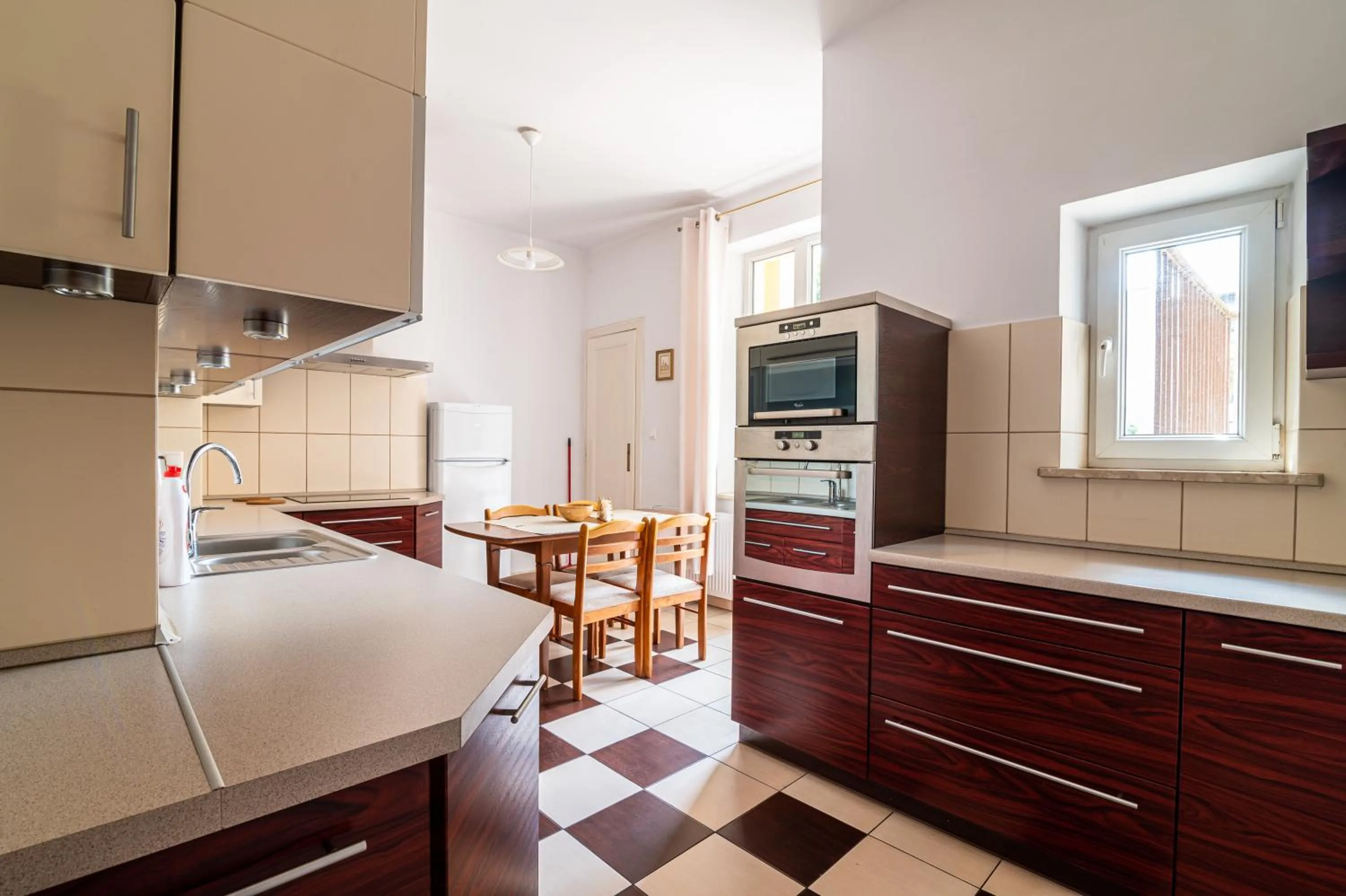 Kitchen or kitchenette in Trip Apartments
