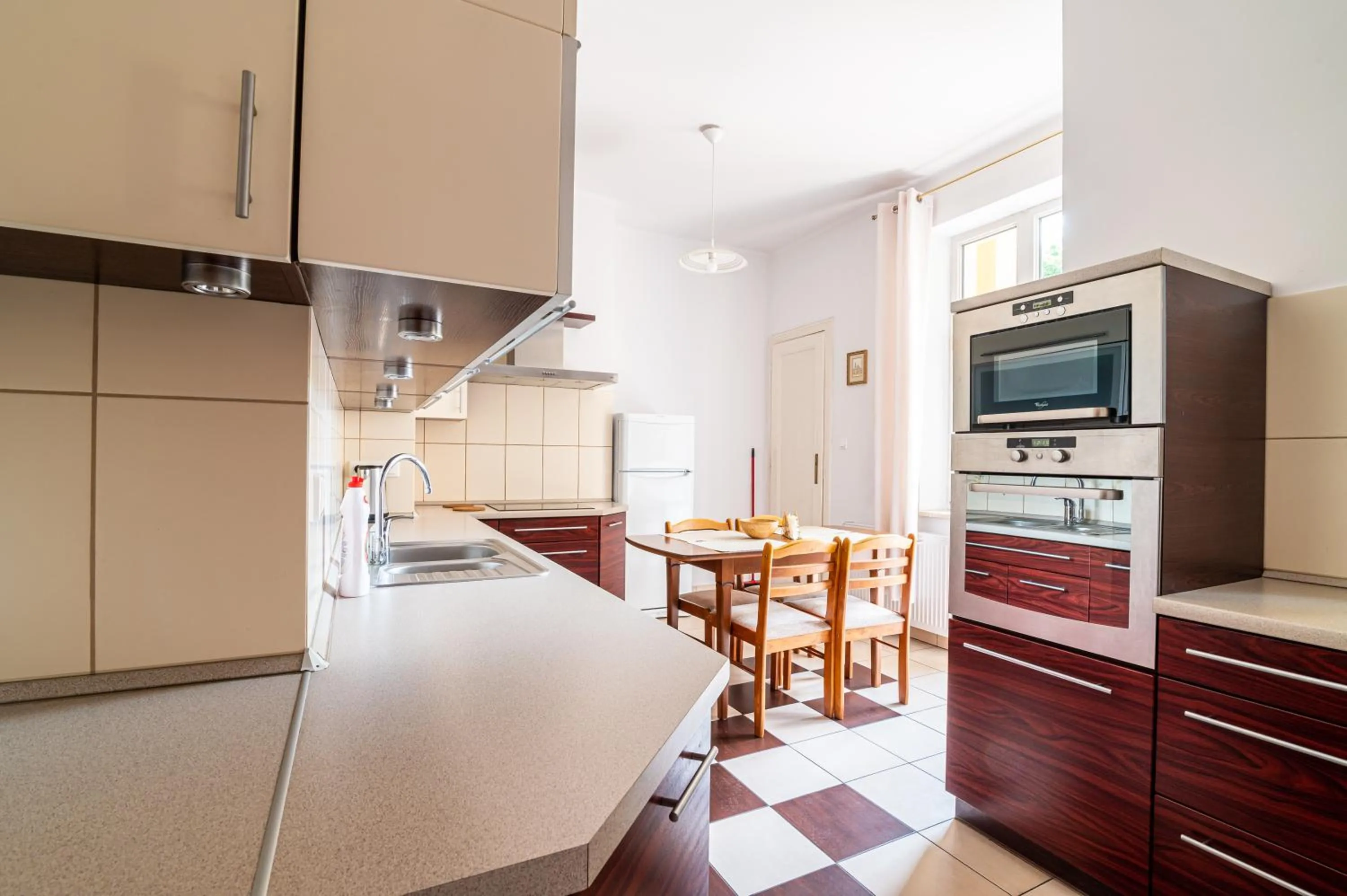 Kitchen or kitchenette in Trip Apartments