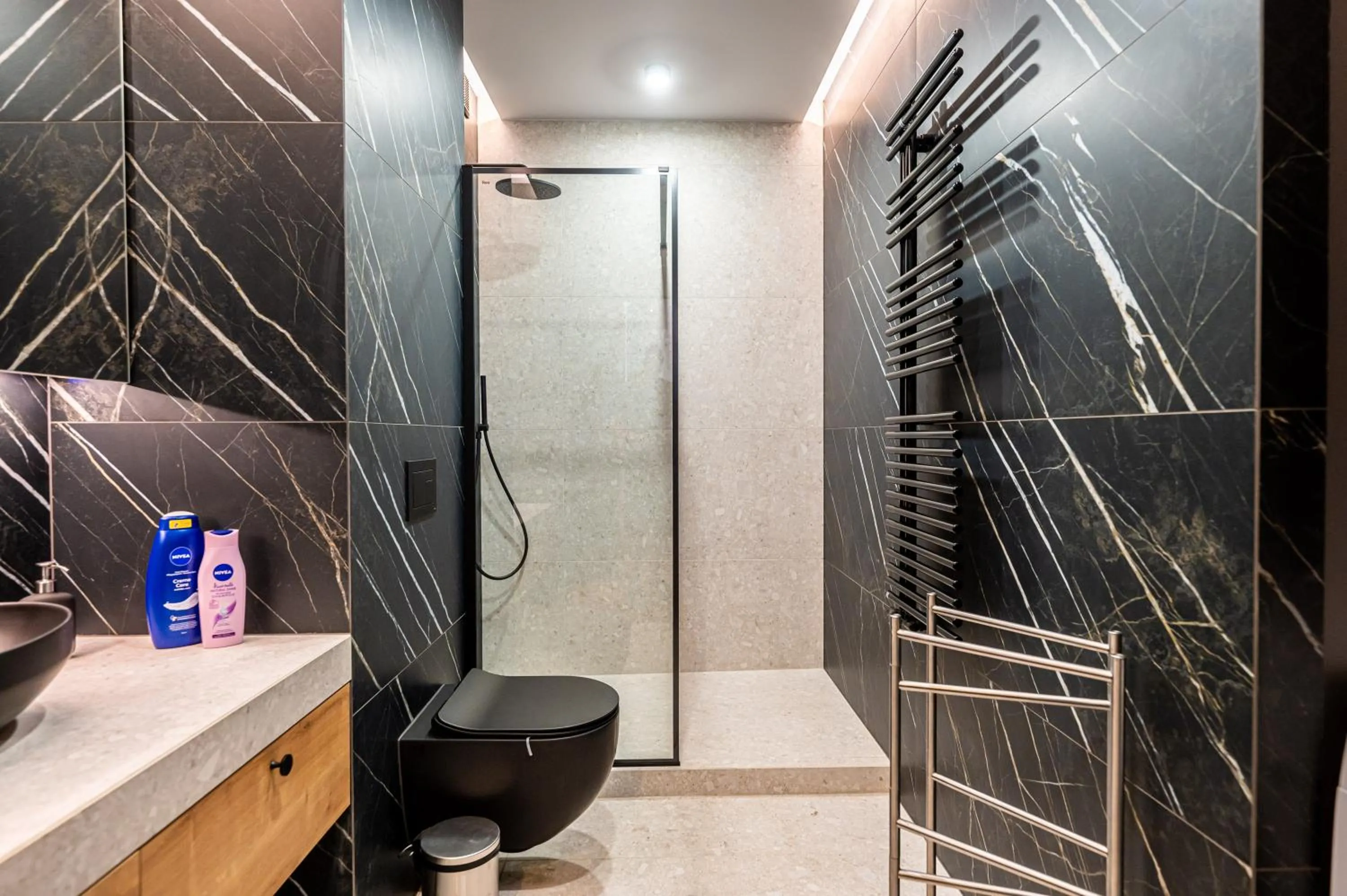 Shower in Trip Apartments