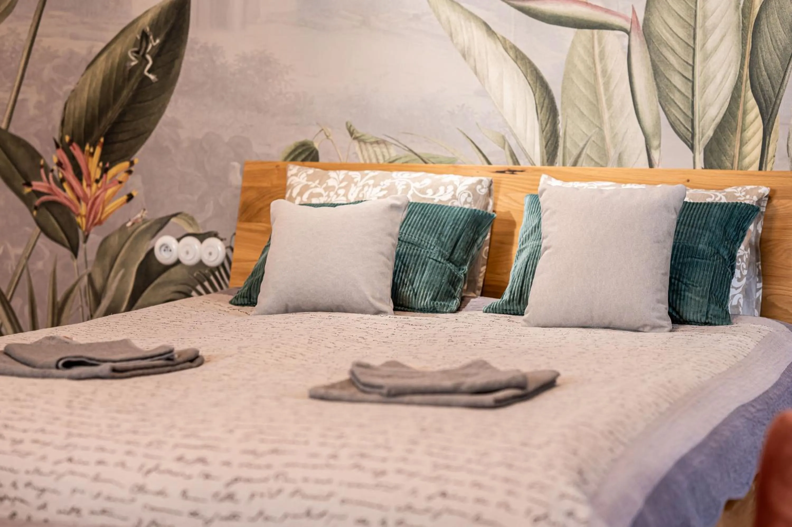 Bed in Trip Apartments