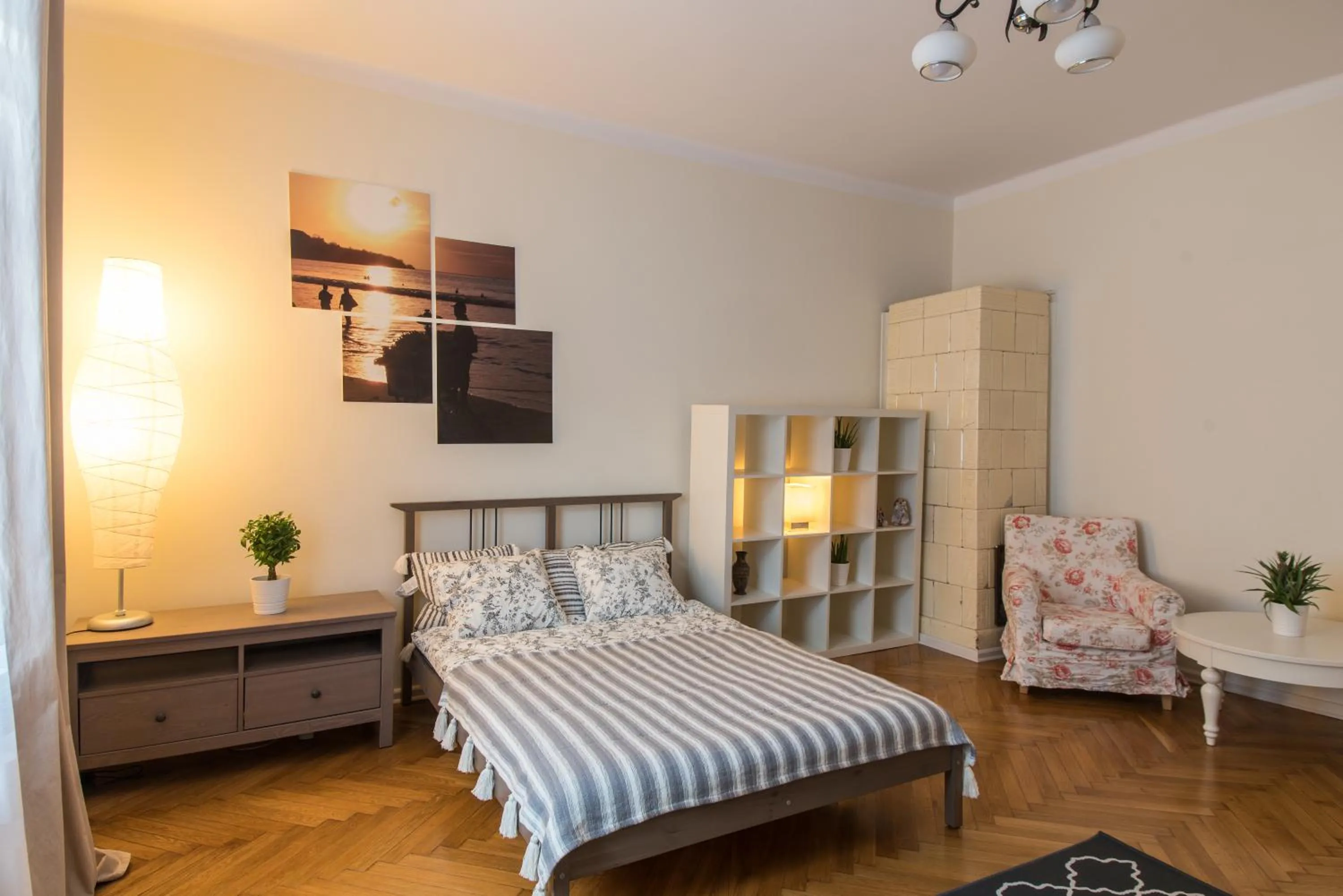 Bed in Trip Apartments