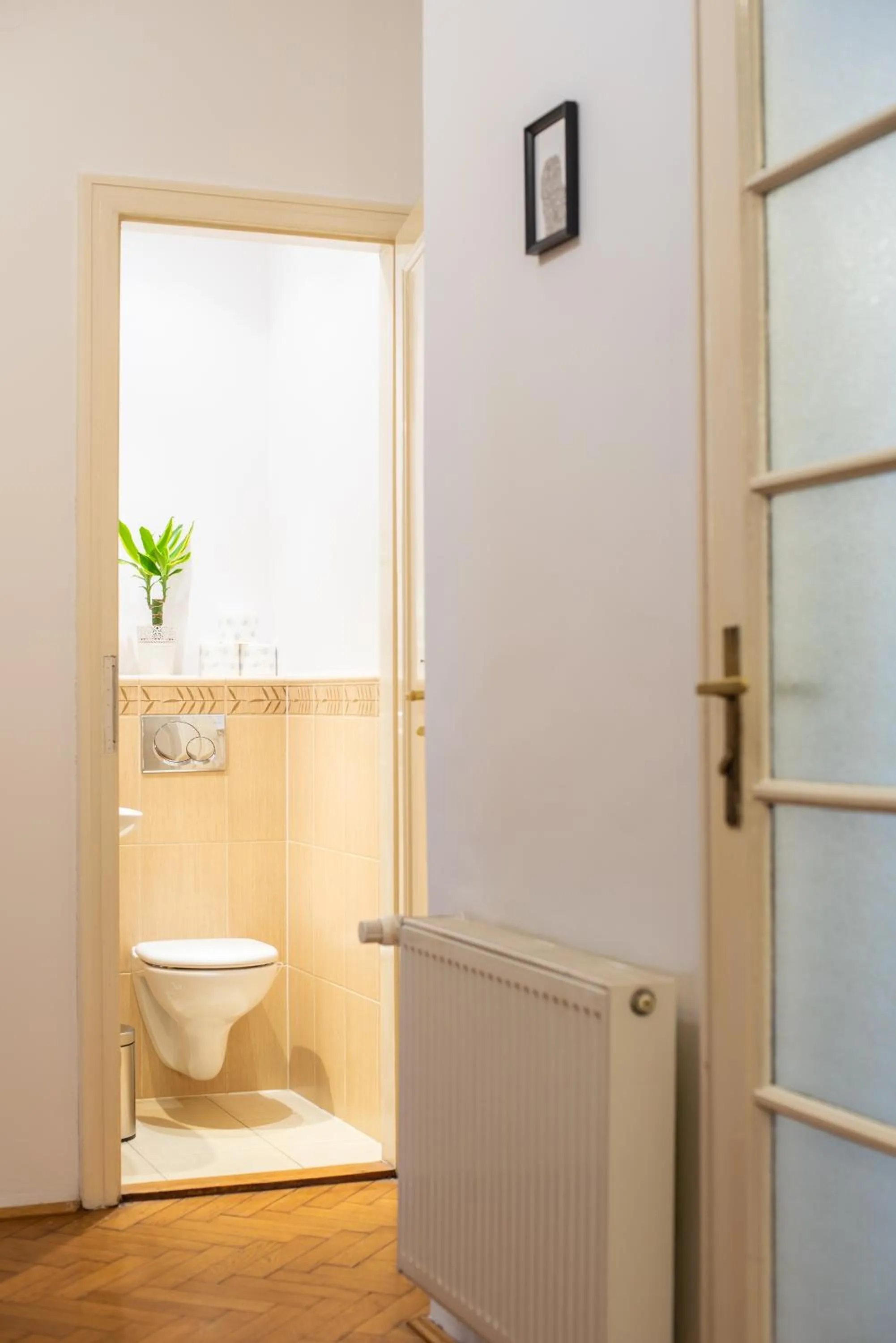 Toilet in Trip Apartments