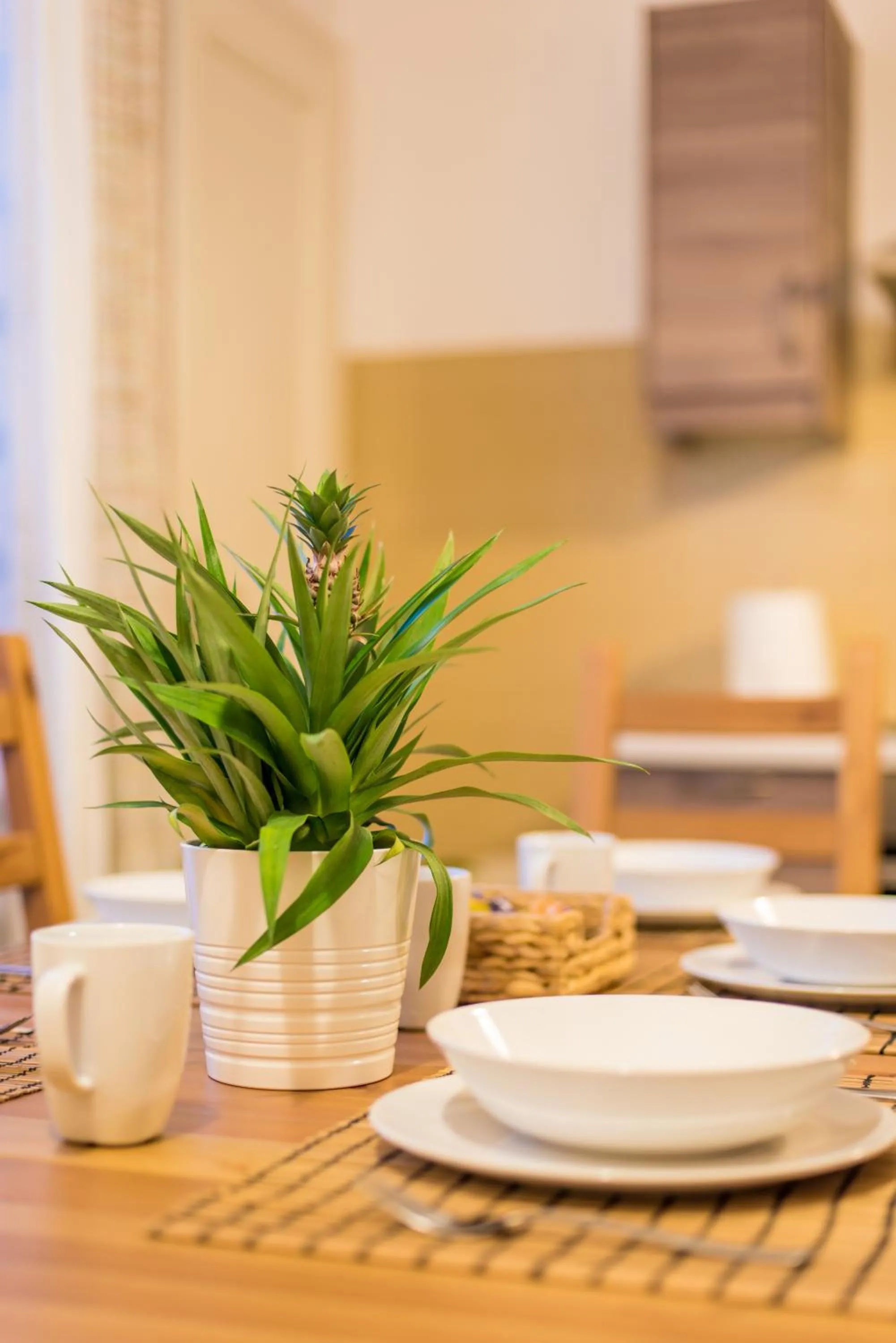 Kitchen or kitchenette in Trip Apartments