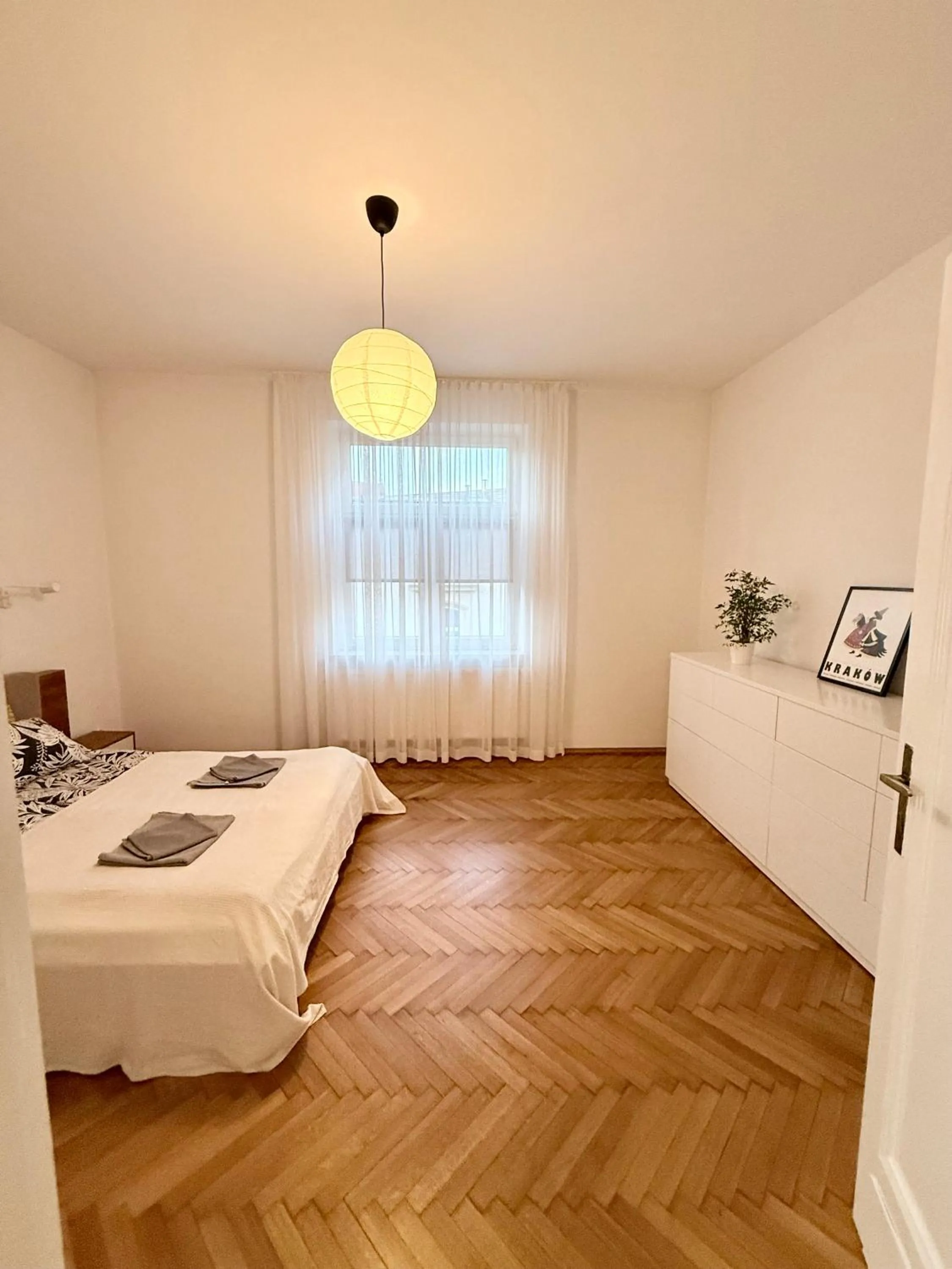 Bed in Trip Apartments