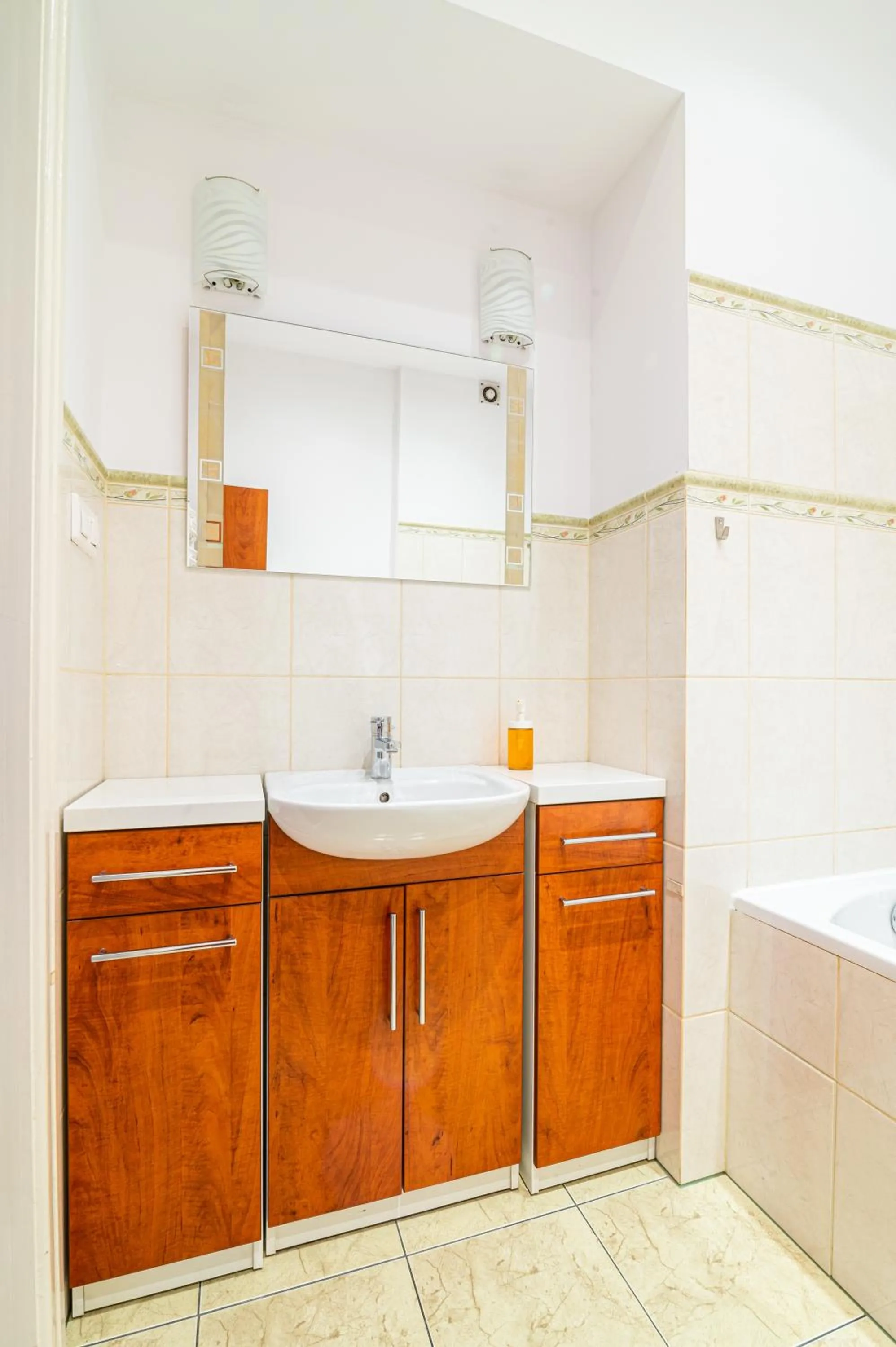Bathroom in Trip Apartments