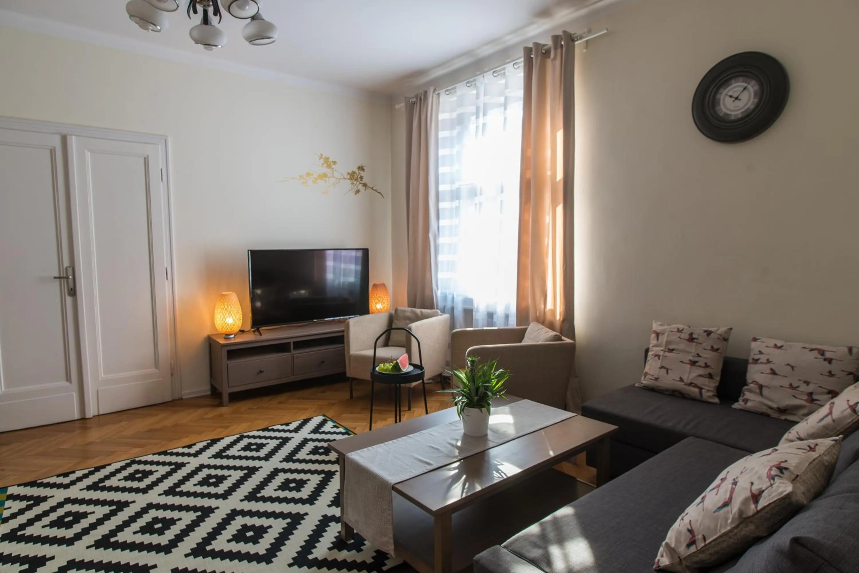 Bed in Trip Apartments
