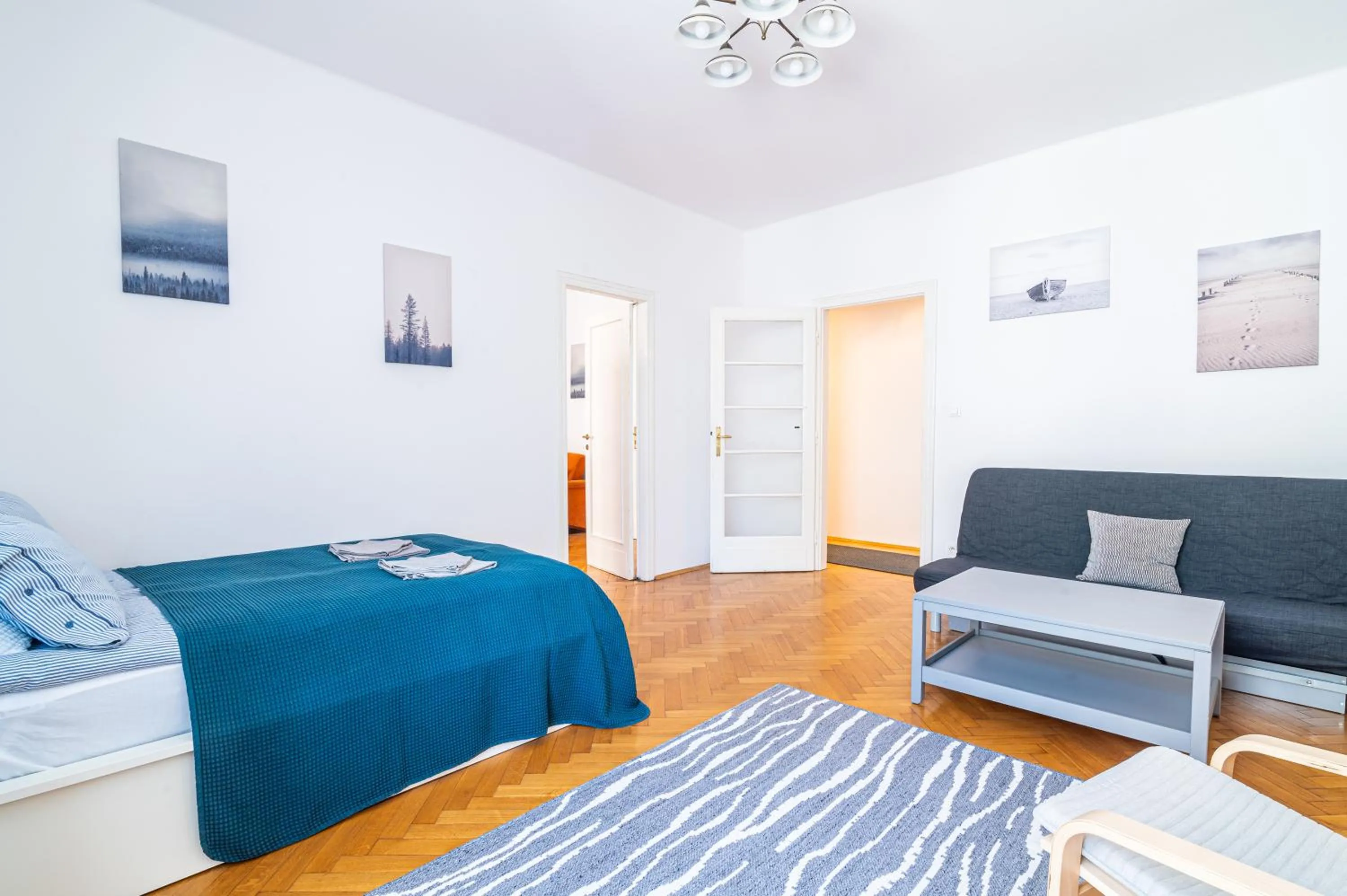 Photo of the whole room, Bed in Trip Apartments
