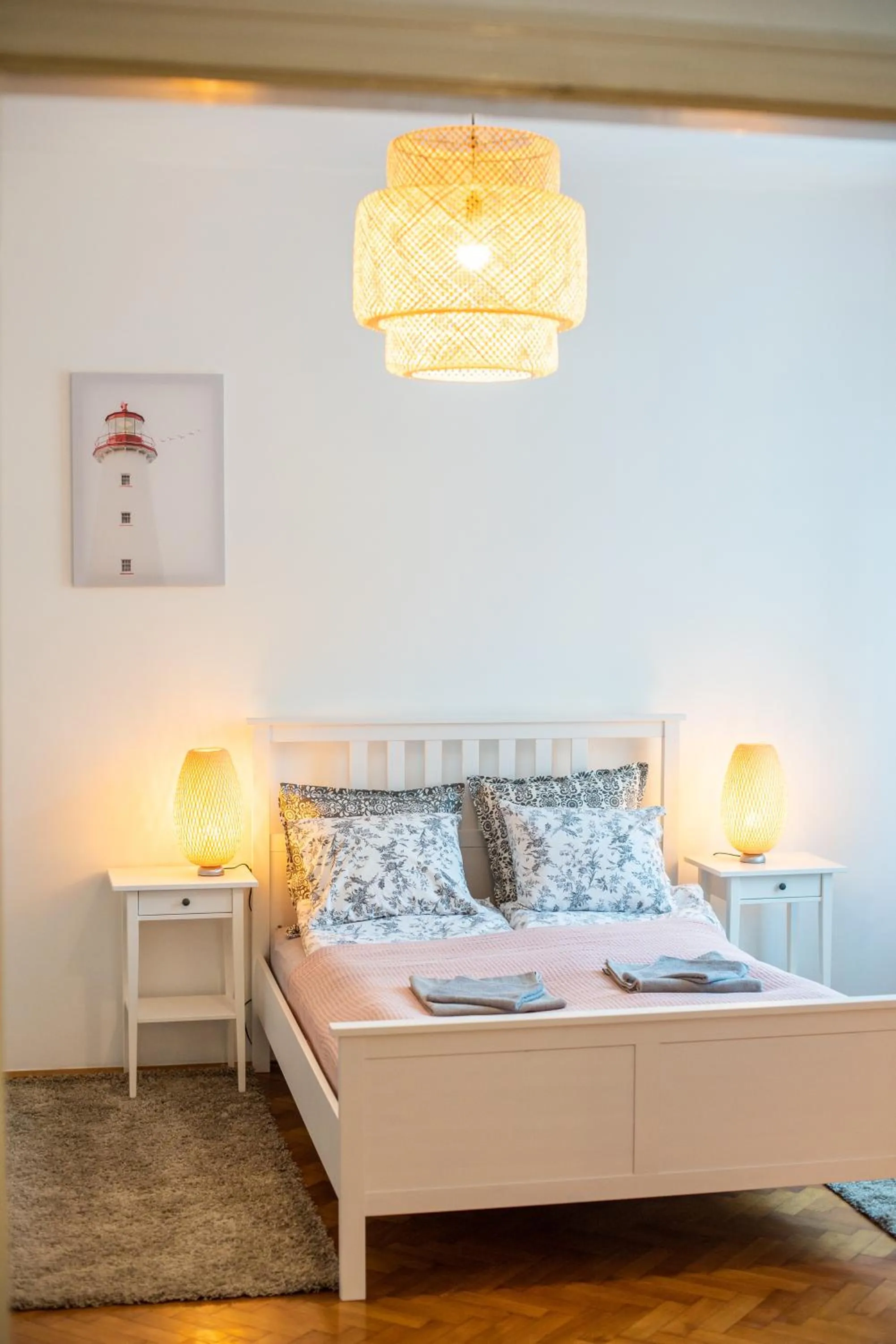 Bed in Trip Apartments