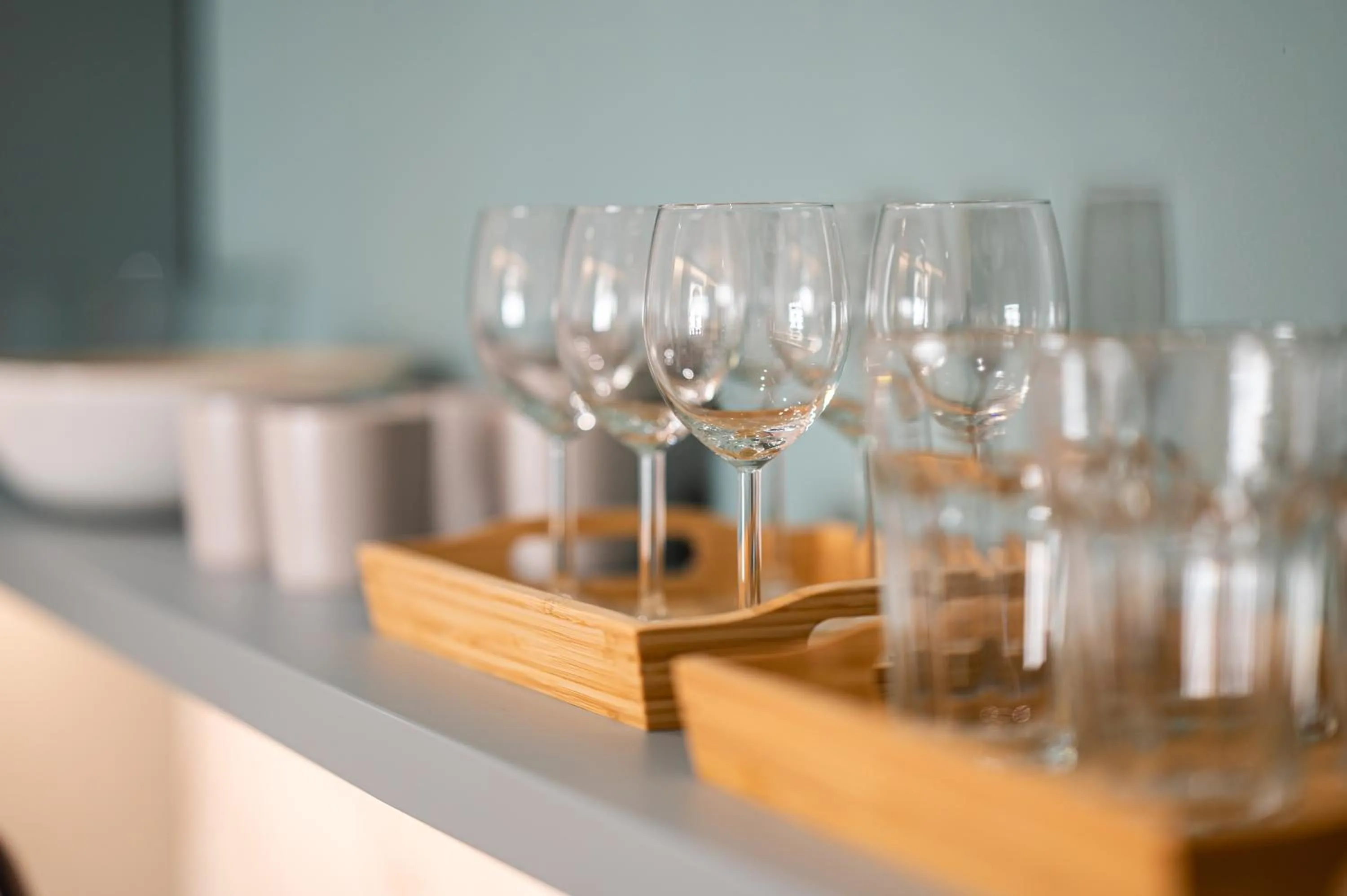 Kitchen or kitchenette in Trip Apartments