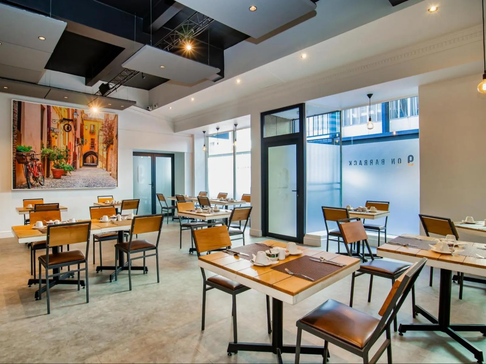 Dining area in 9 On Barrack