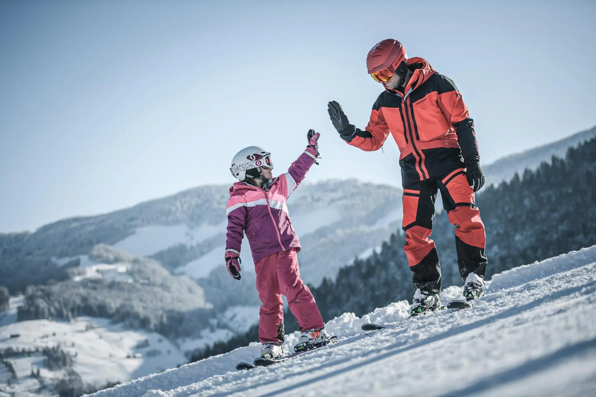Skiing in Hotel-Restaurant Bike&Snow Lederer