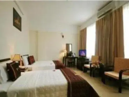 Bed in Lam Bao Long Hotel Bed in Lam Bao Long Hotel