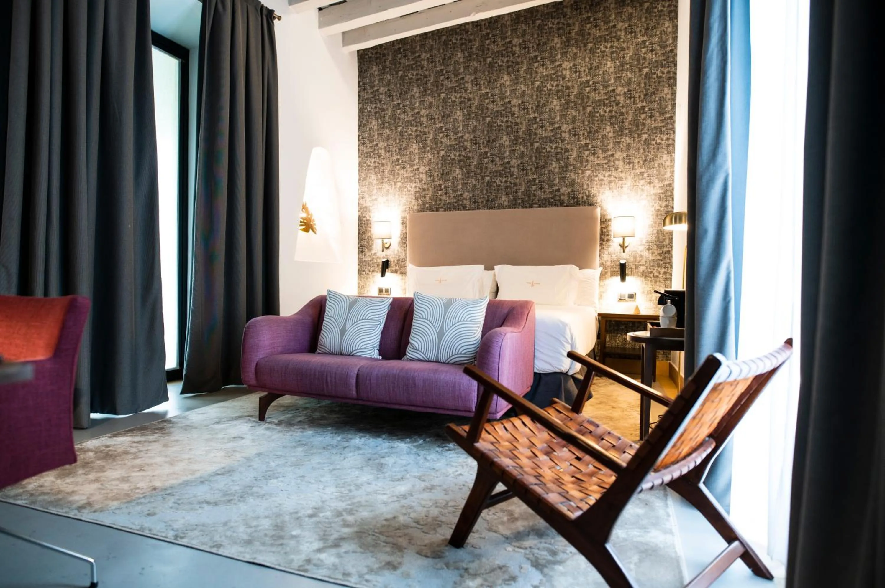 Bed in Legado Alcazar Hotel