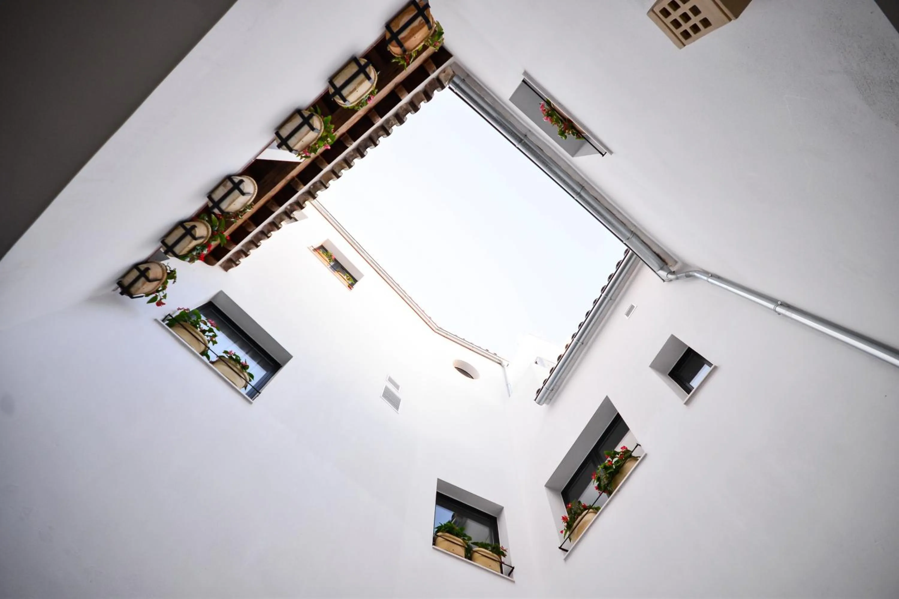 Patio in Legado Alcazar Hotel