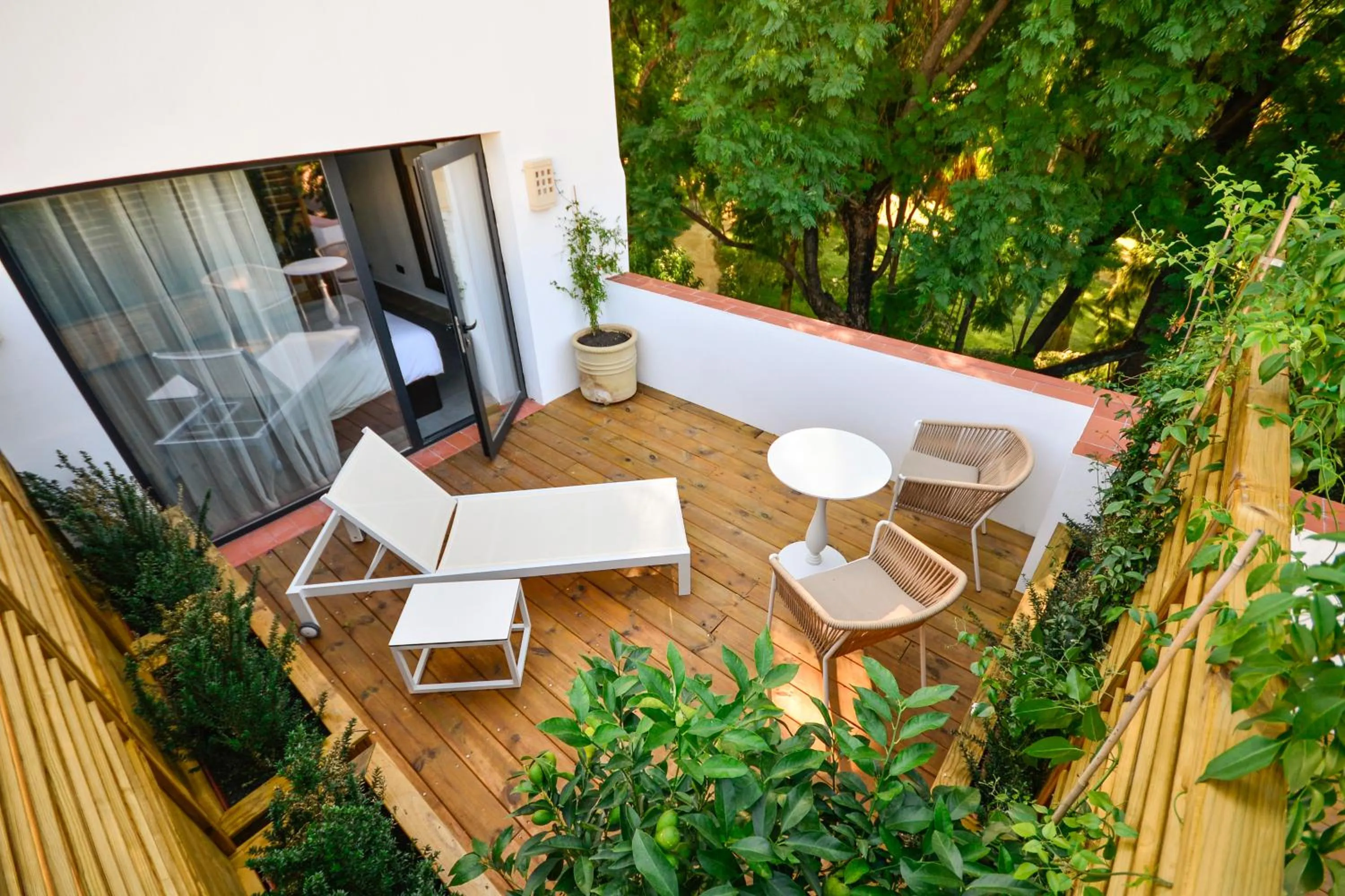 Balcony/Terrace in Legado Alcazar Hotel