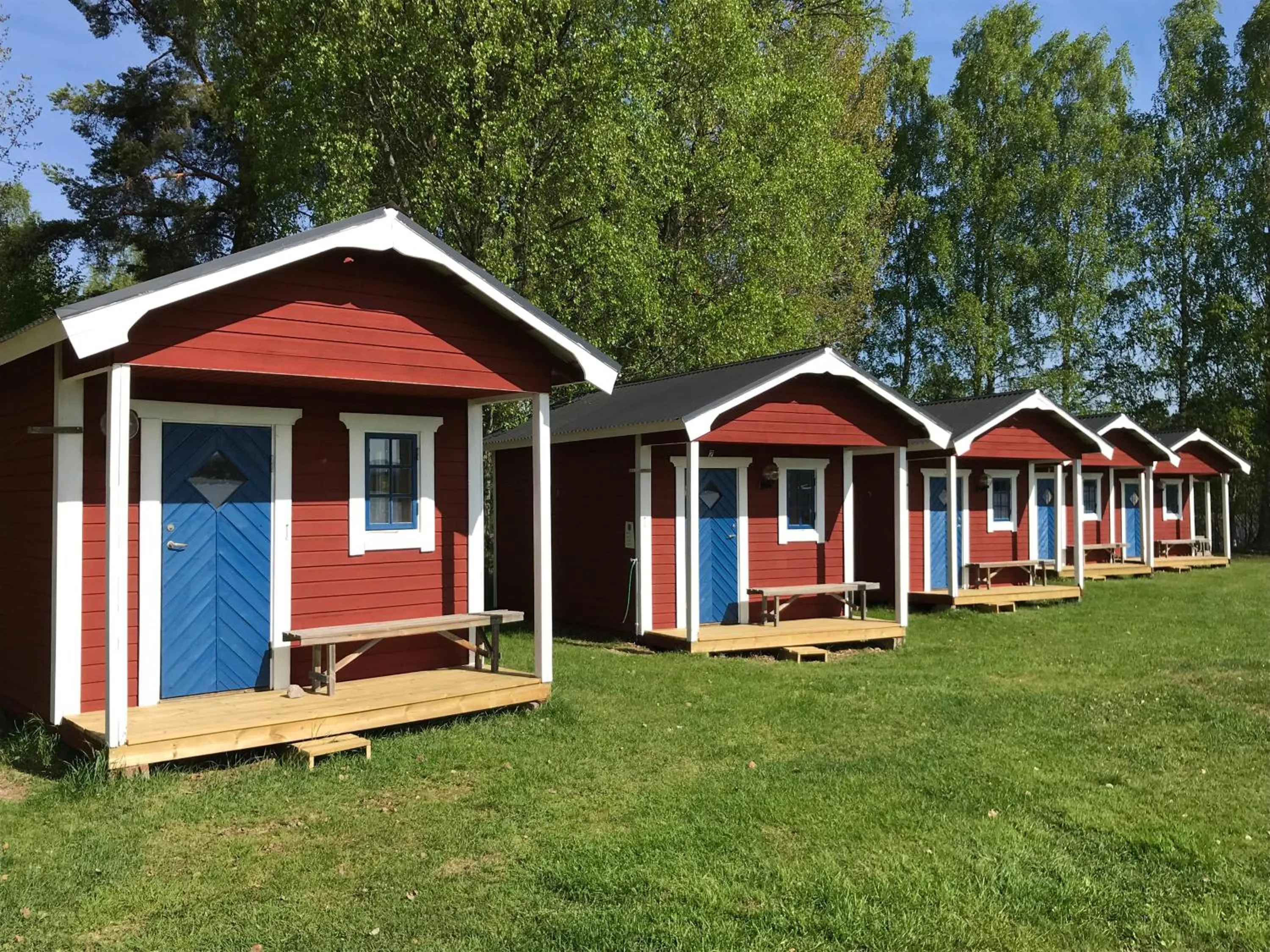 Triple Room with Shared Bathroom in Johannisholm Camping & Lodge