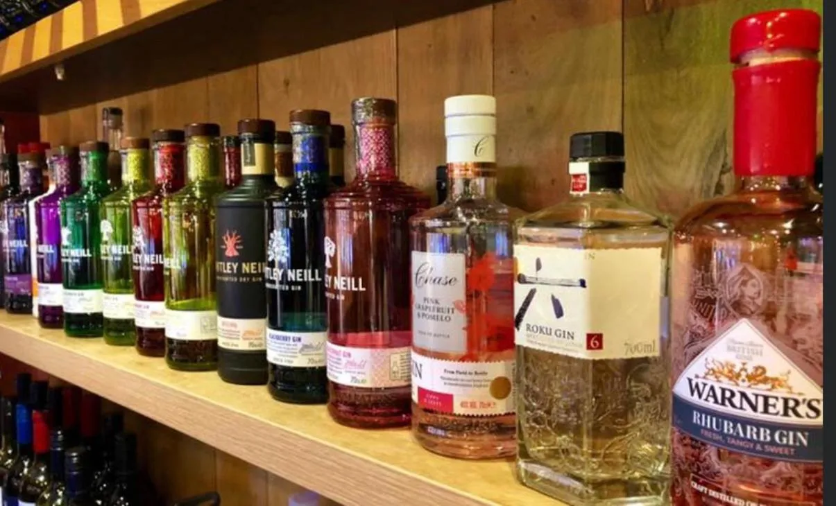 Alcoholic drinks in The Barns Hotel