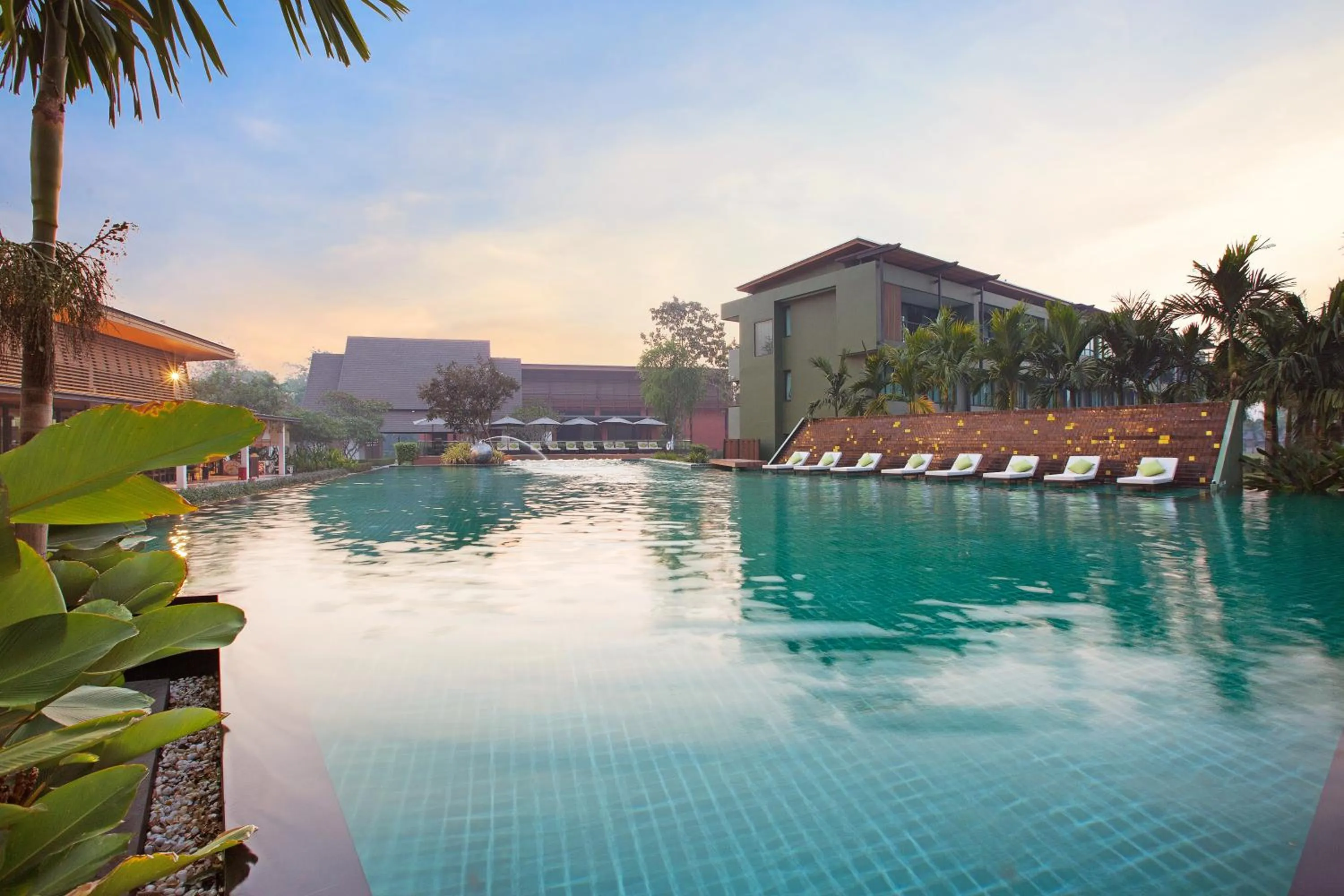 Swimming pool in Mida Resort Kanchanaburi - SHA PLUS