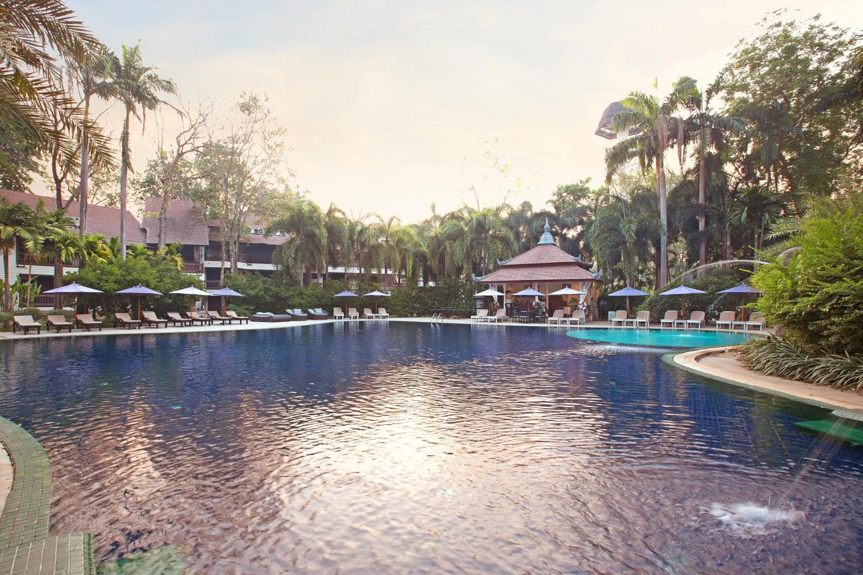 Swimming pool in Mida Resort Kanchanaburi - SHA PLUS