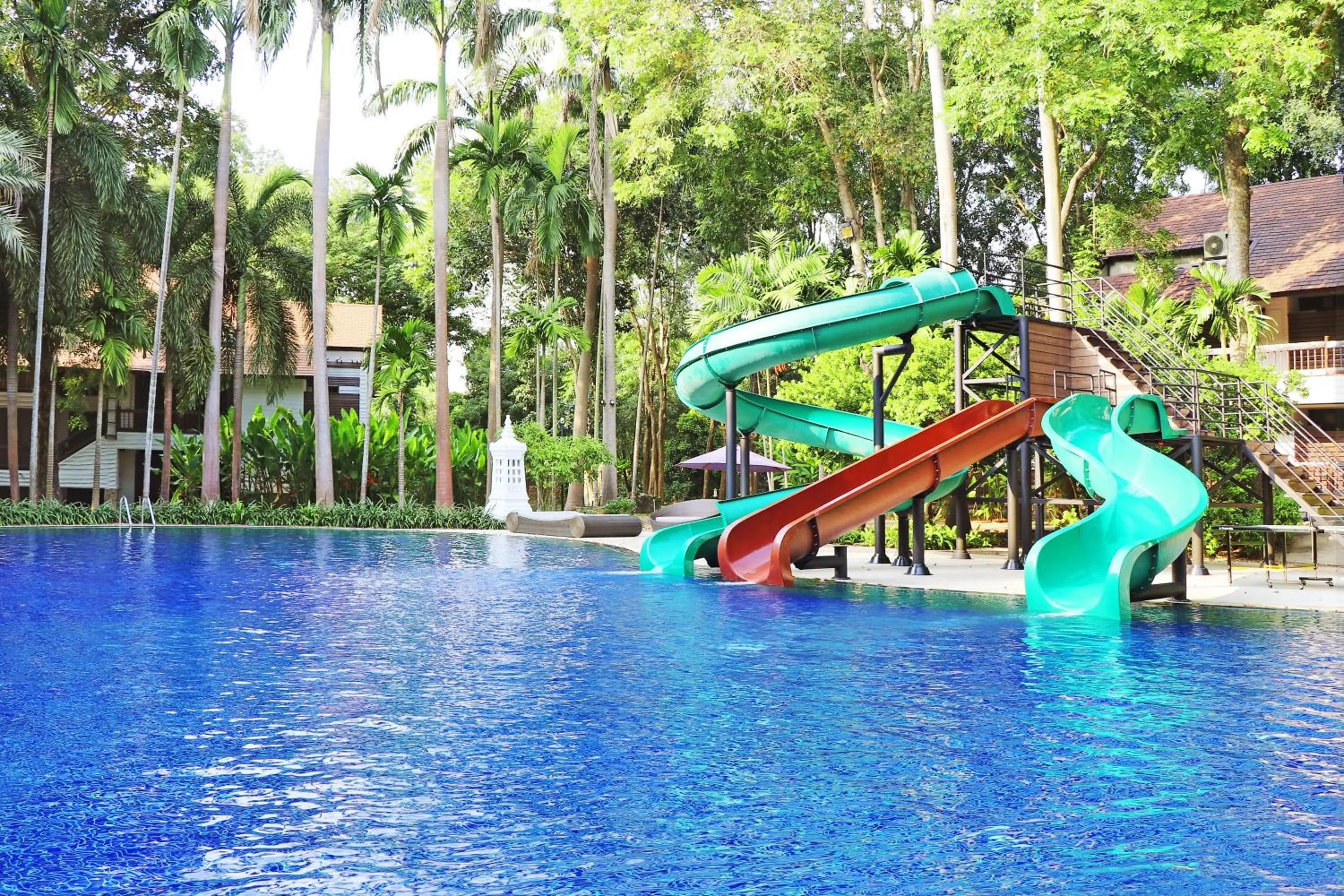 Swimming pool in Mida Resort Kanchanaburi - SHA PLUS