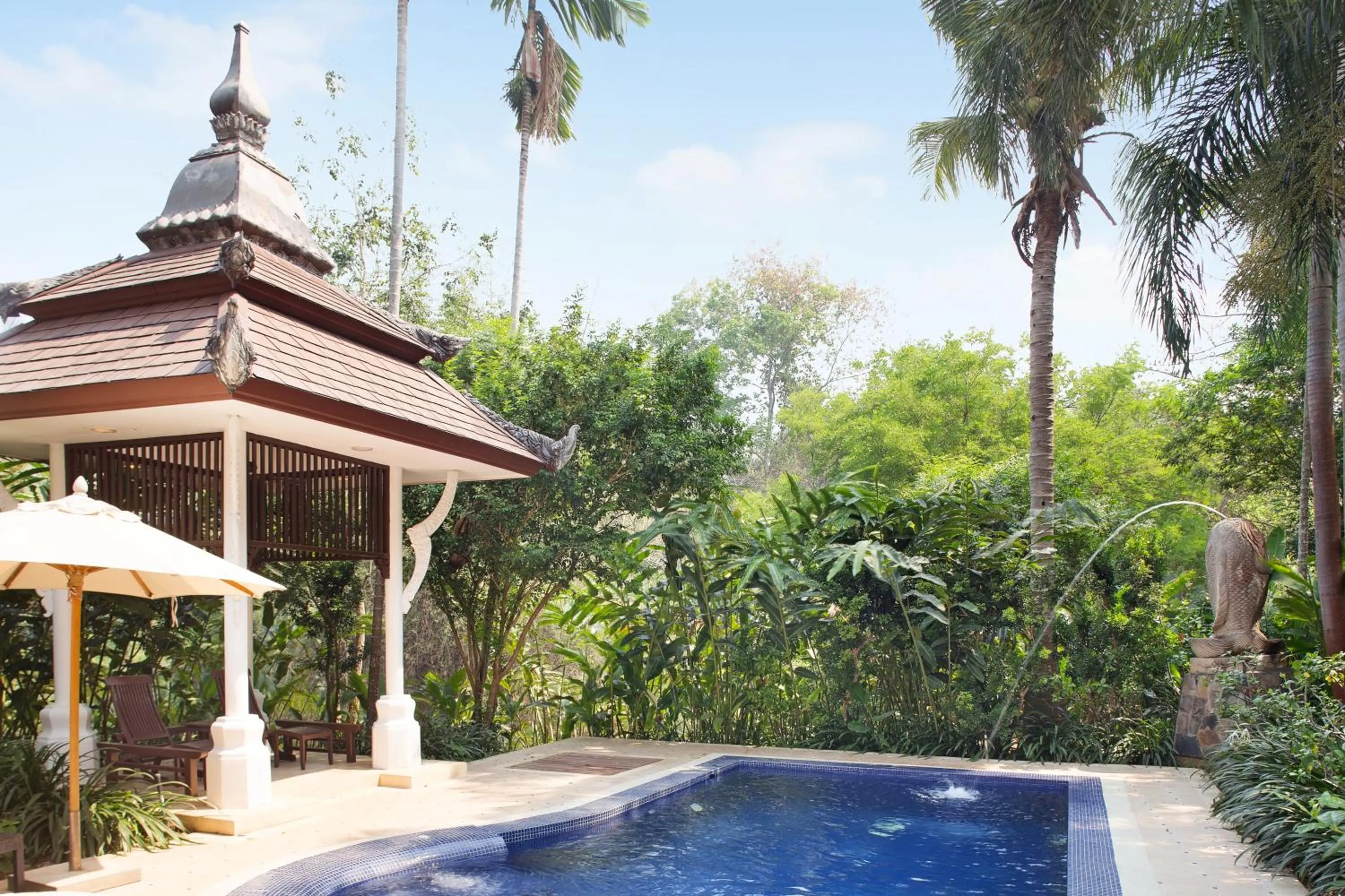 Swimming pool in Mida Resort Kanchanaburi - SHA PLUS