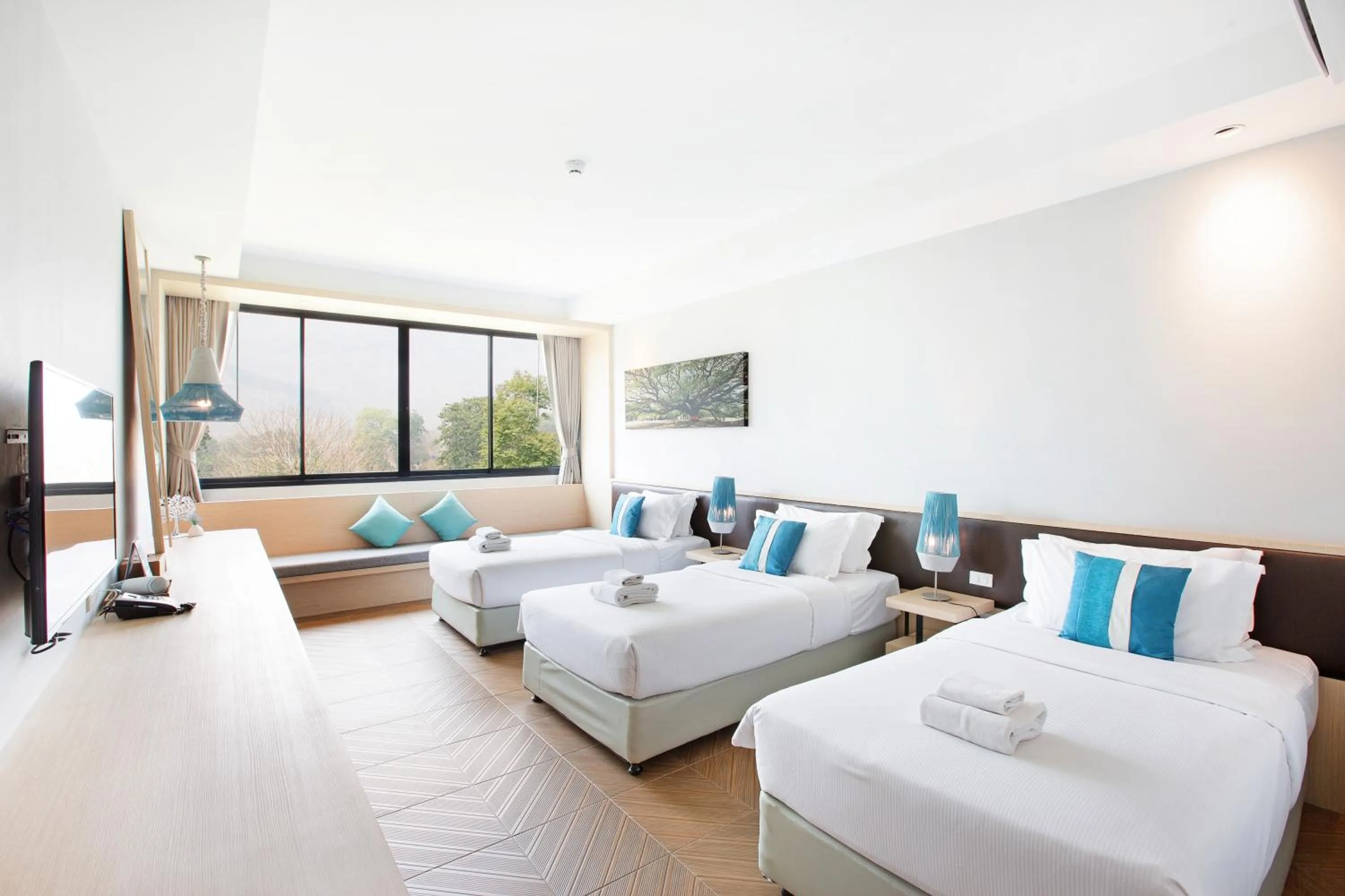 Bedroom, Bed in Mida Resort Kanchanaburi - SHA PLUS