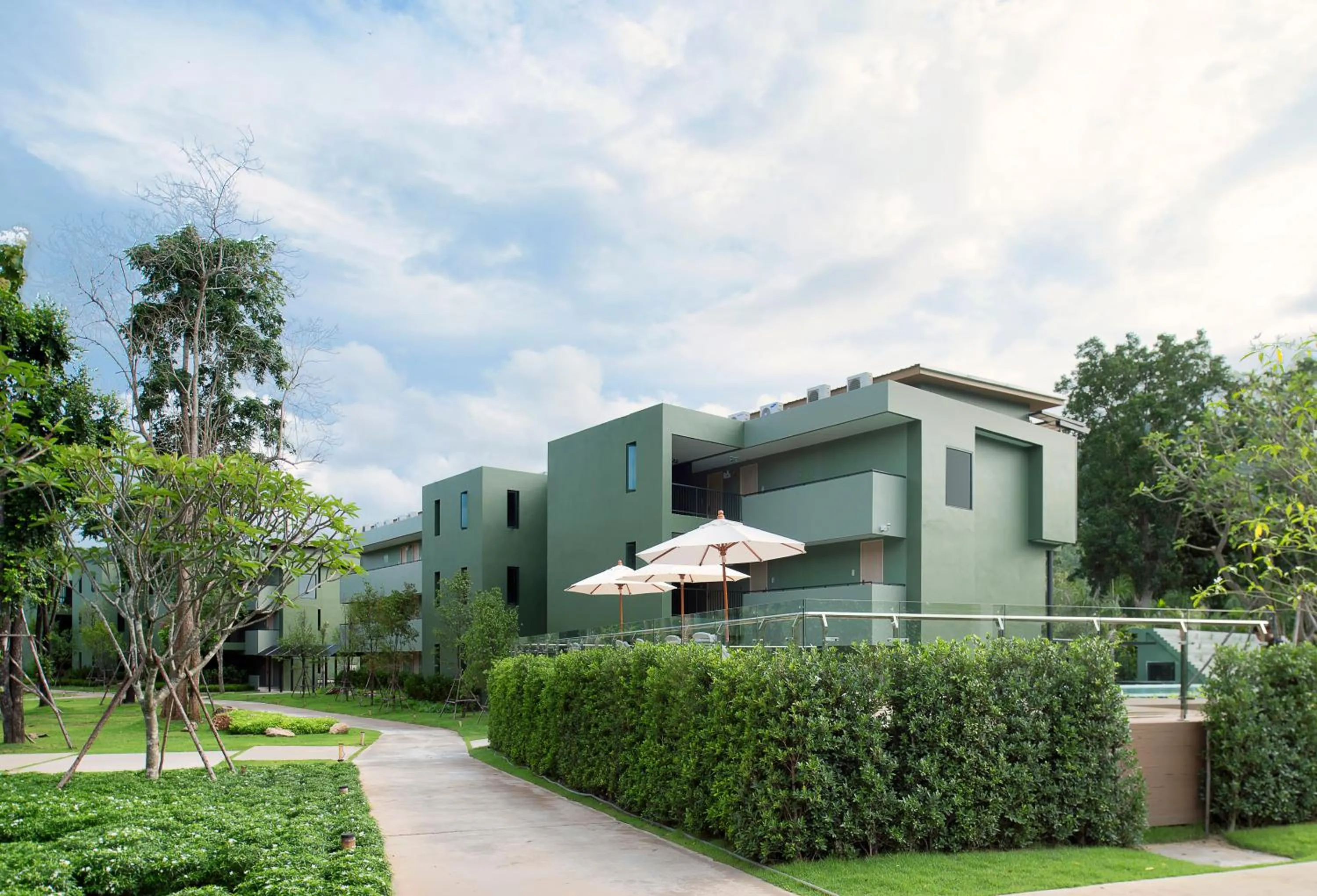 Property building in Mida Resort Kanchanaburi - SHA PLUS