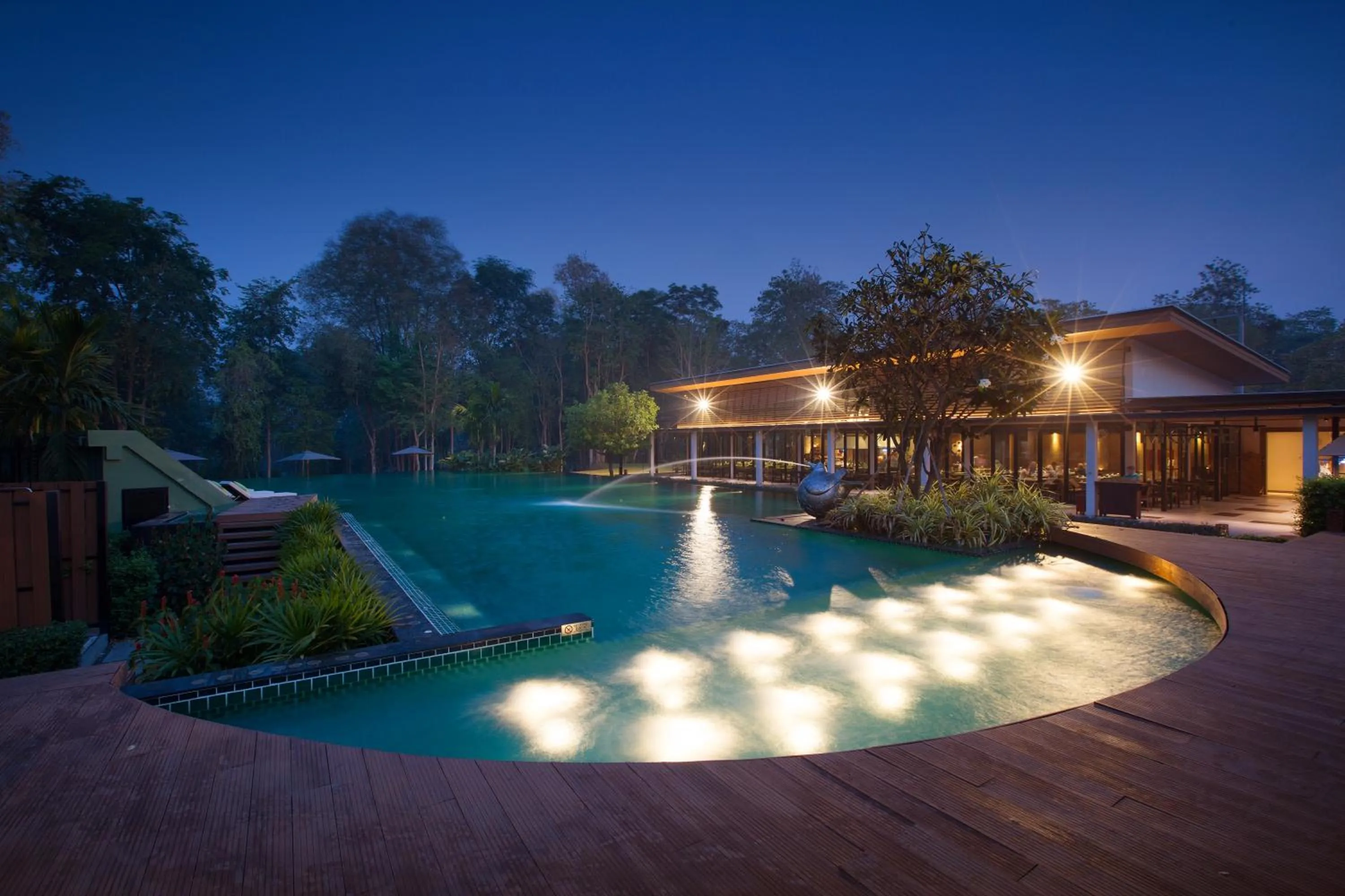 Swimming pool in Mida Resort Kanchanaburi - SHA PLUS