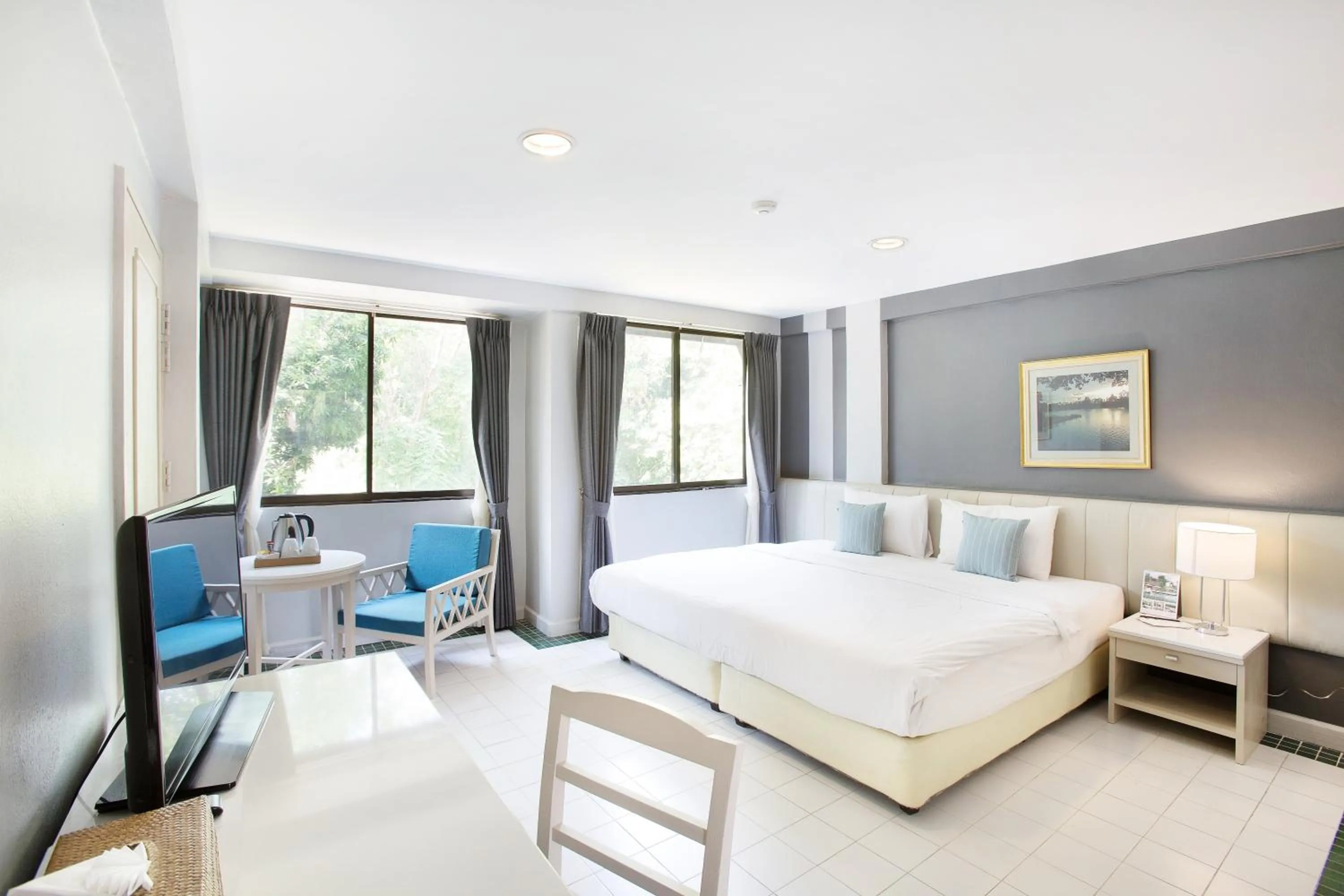 Photo of the whole room, Bed in Mida Resort Kanchanaburi - SHA PLUS