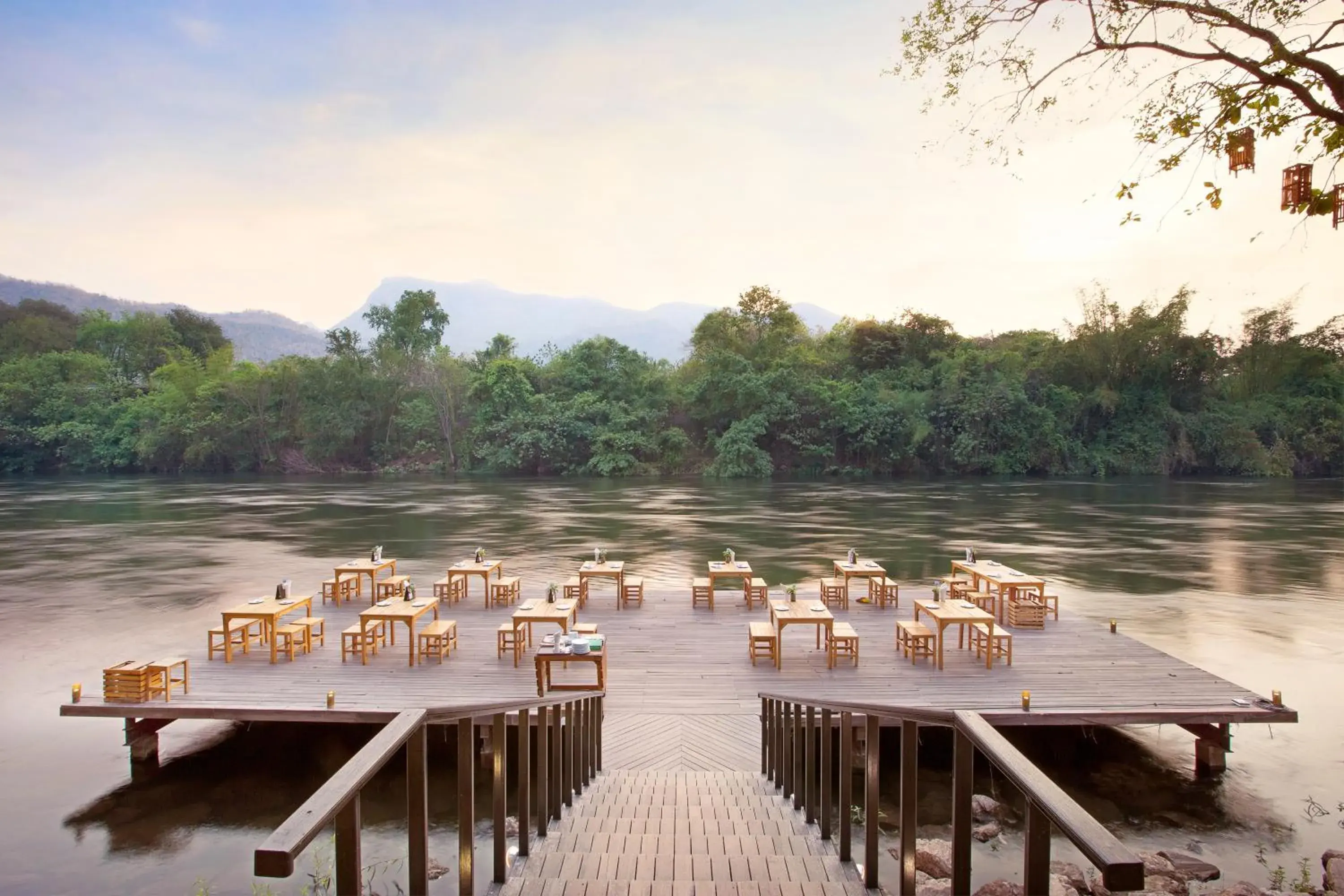 River view in Mida Resort Kanchanaburi - SHA PLUS River view in Mida Resort Kanchanaburi - SHA PLUS