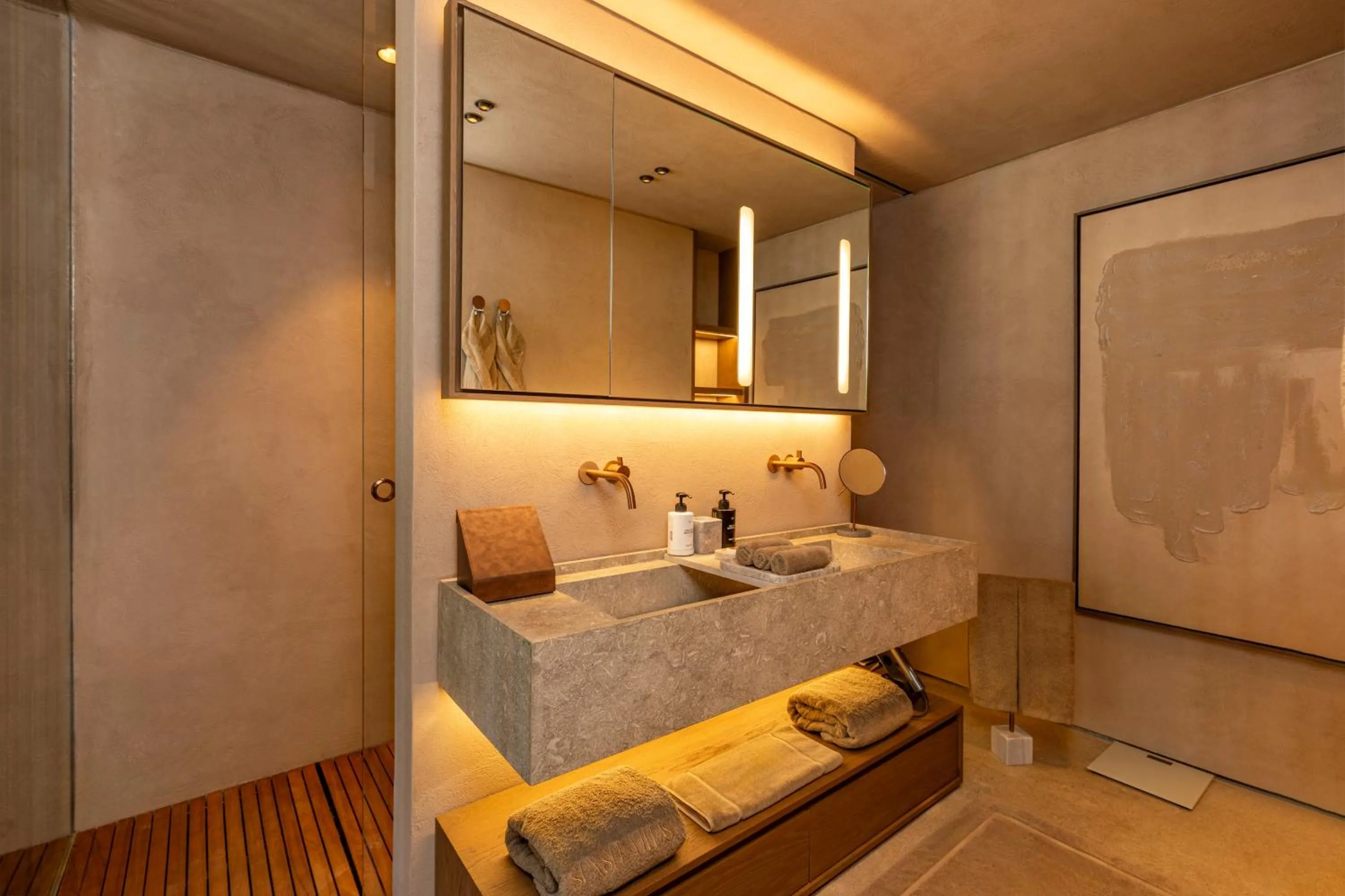 Bathroom in Lujo Hotel Bodrum