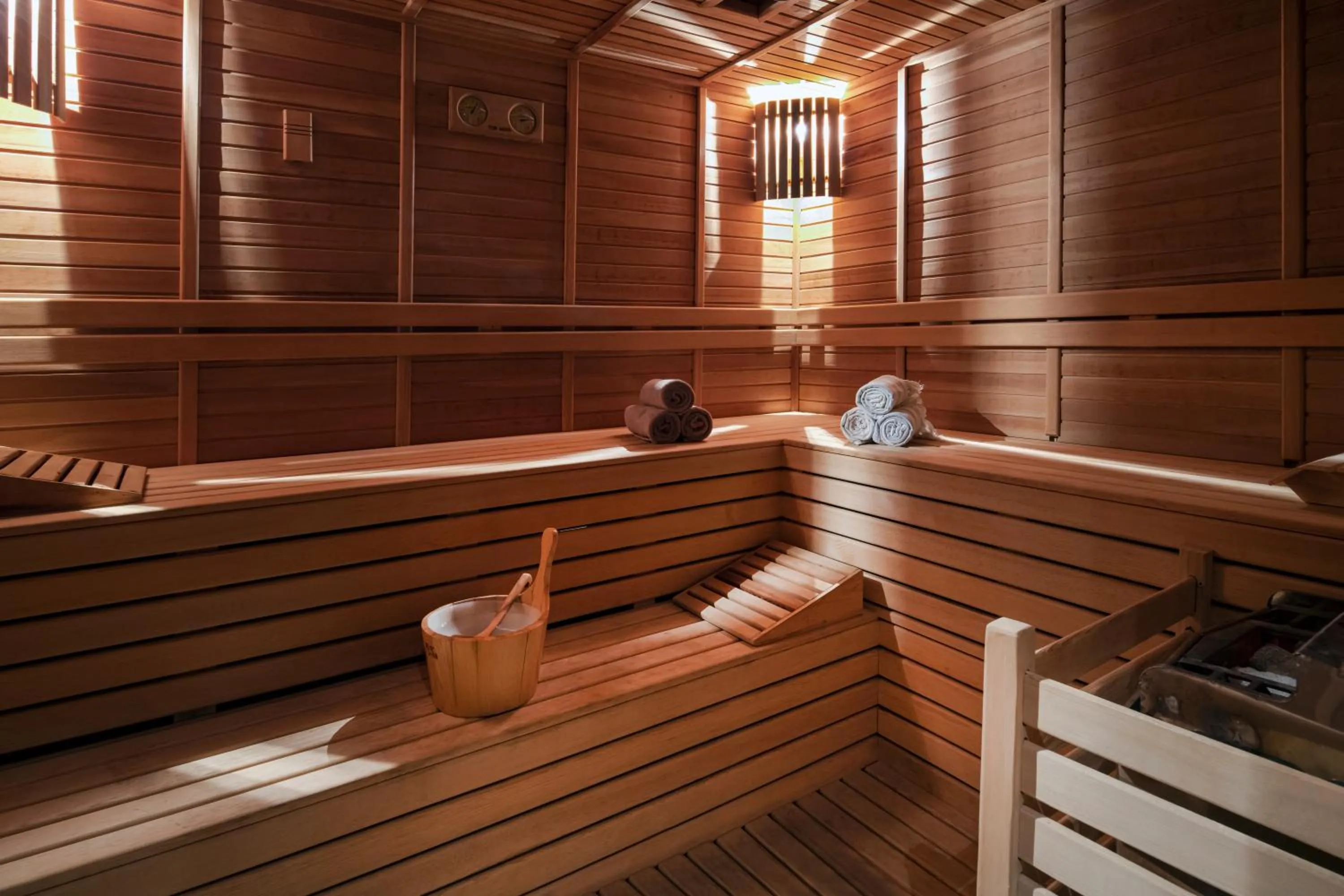 Sauna in Lujo Hotel Bodrum