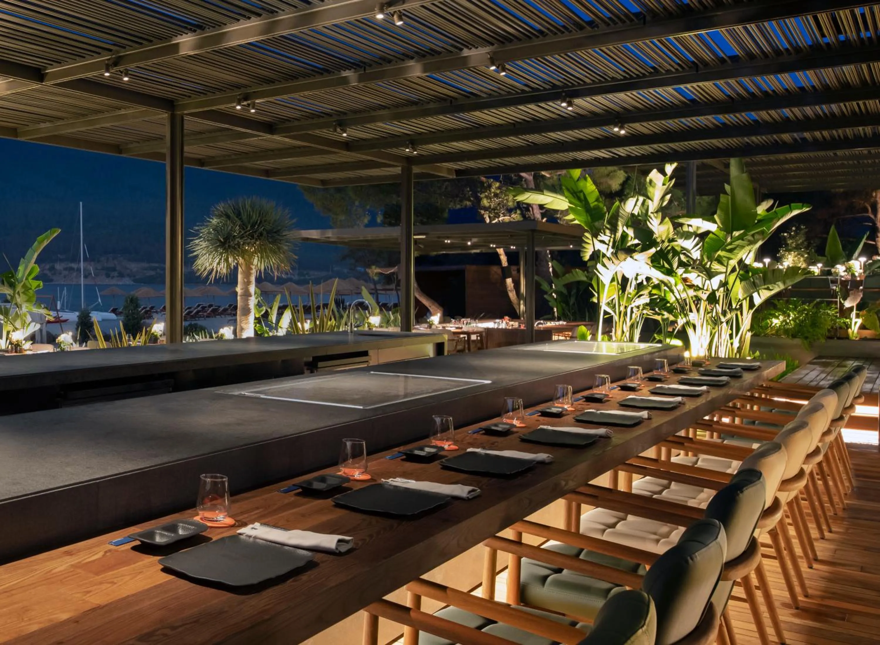 Restaurant/places to eat in Lujo Hotel Bodrum