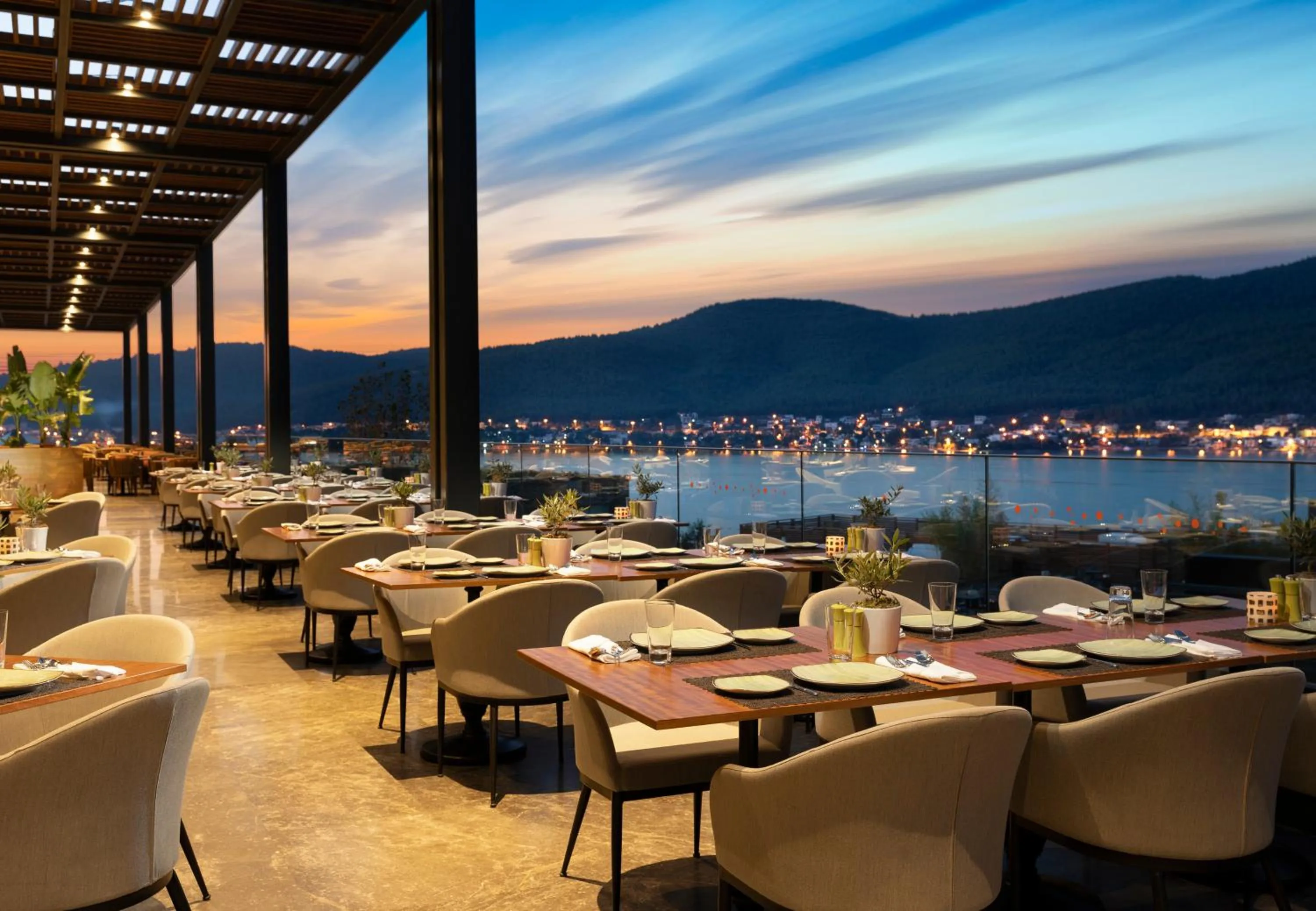 Restaurant/places to eat in Lujo Hotel Bodrum