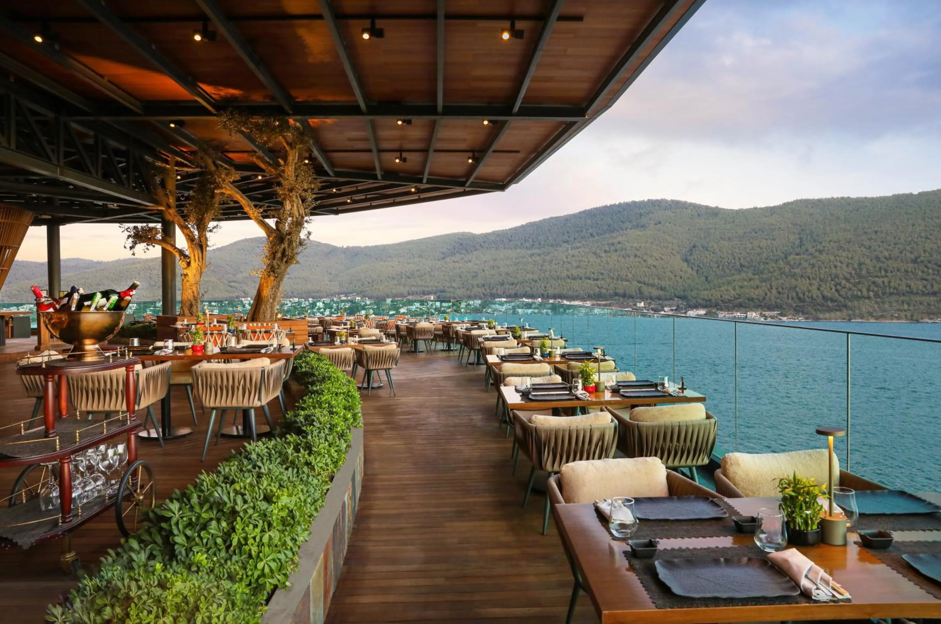 Restaurant/places to eat in Lujo Hotel Bodrum