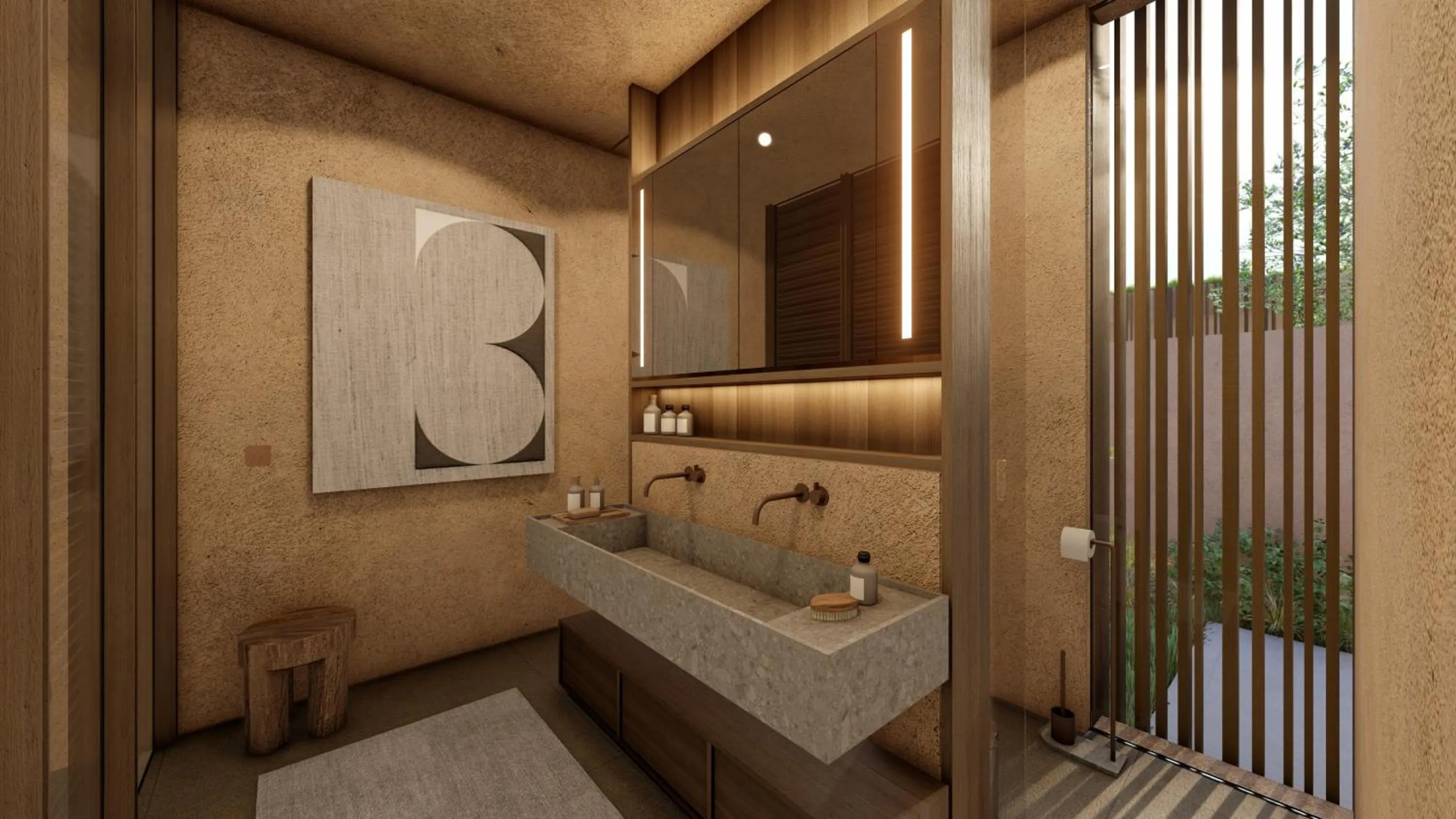 Bathroom in Lujo Hotel Bodrum