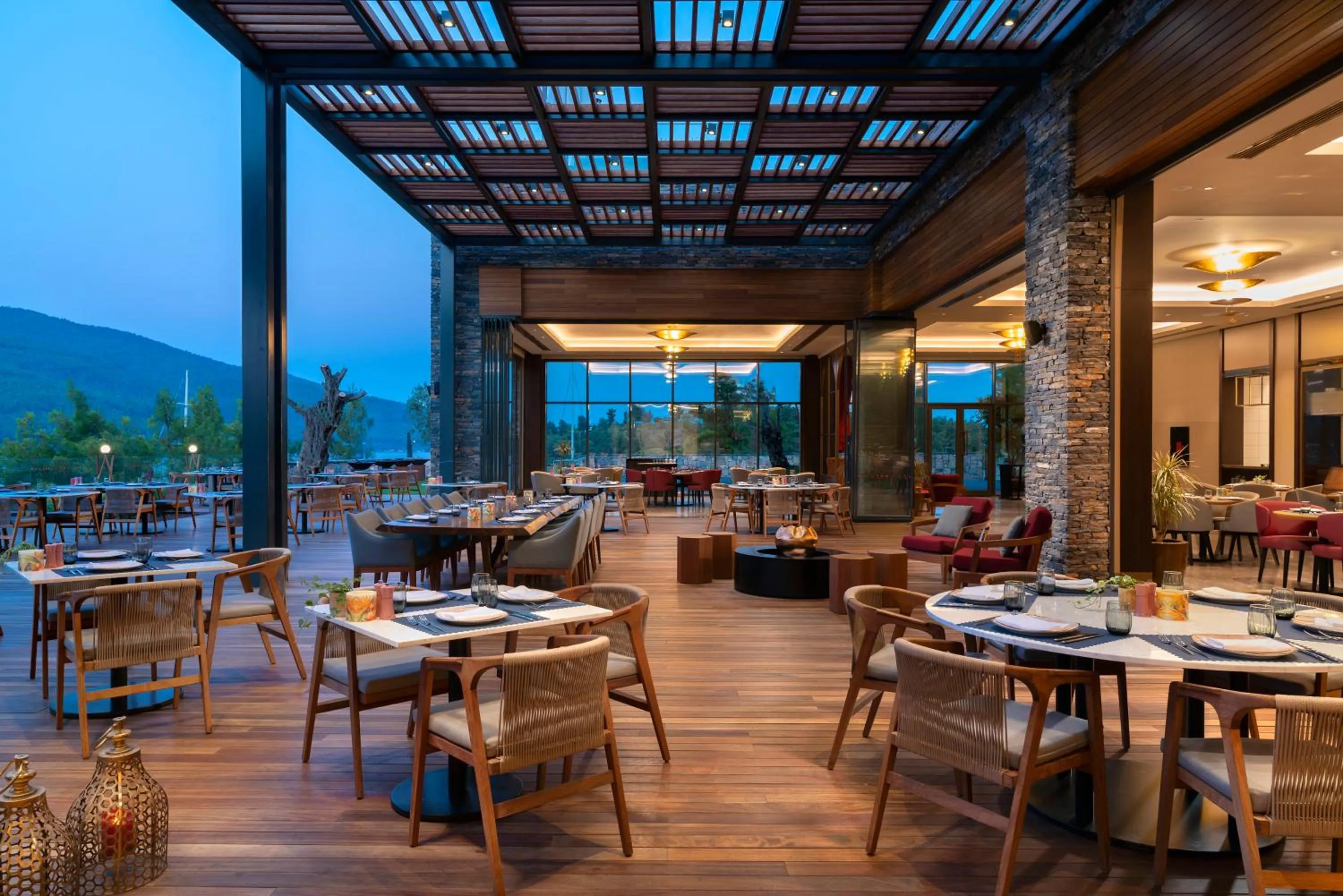 Restaurant/places to eat in Lujo Hotel Bodrum