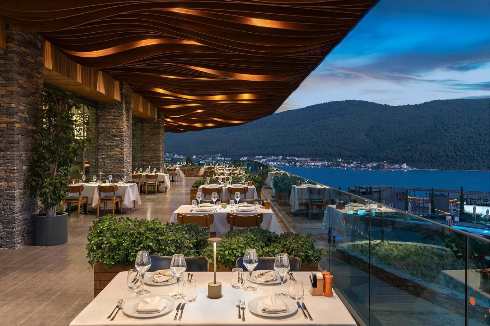 Restaurant/places to eat in Lujo Hotel Bodrum