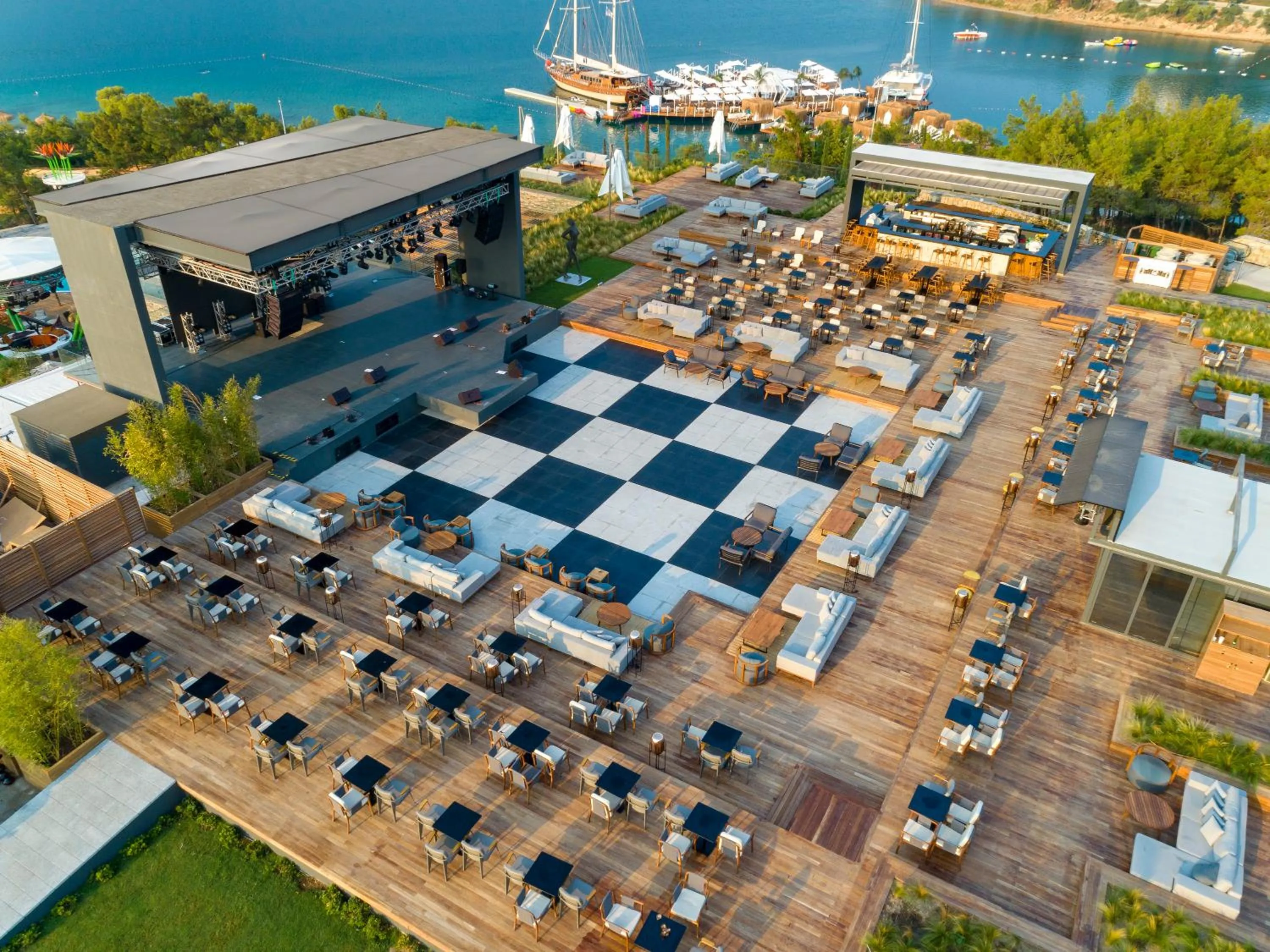 Bird's eye view in Lujo Hotel Bodrum