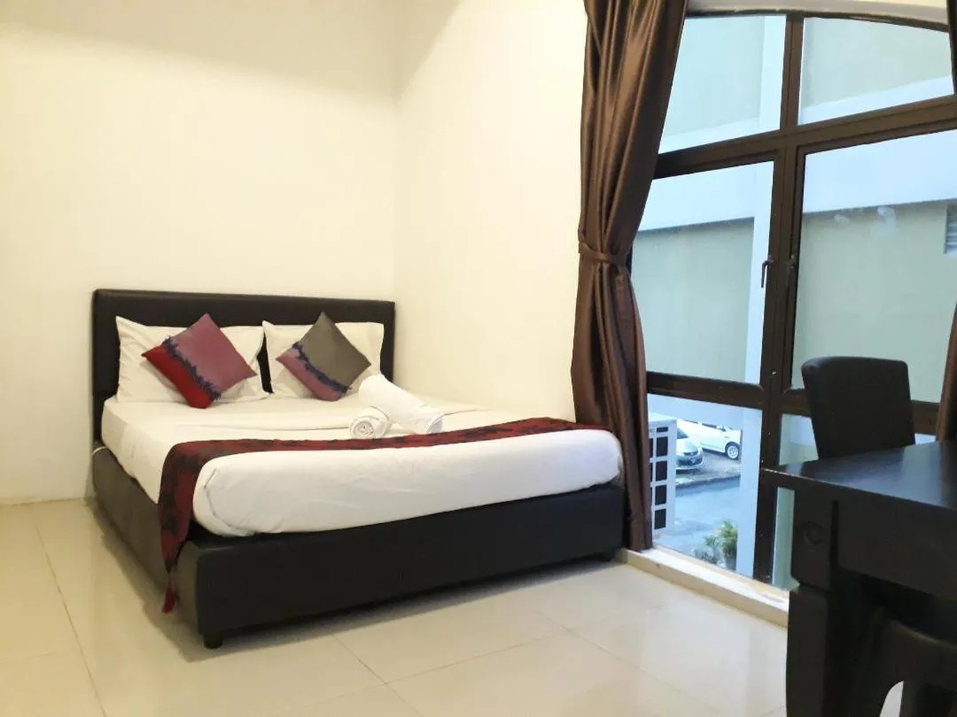 Bed in Max Ferringhi Hotel