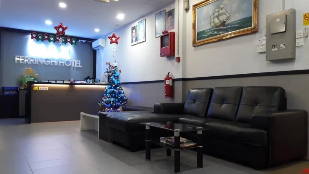 Seating area in Max Ferringhi Hotel