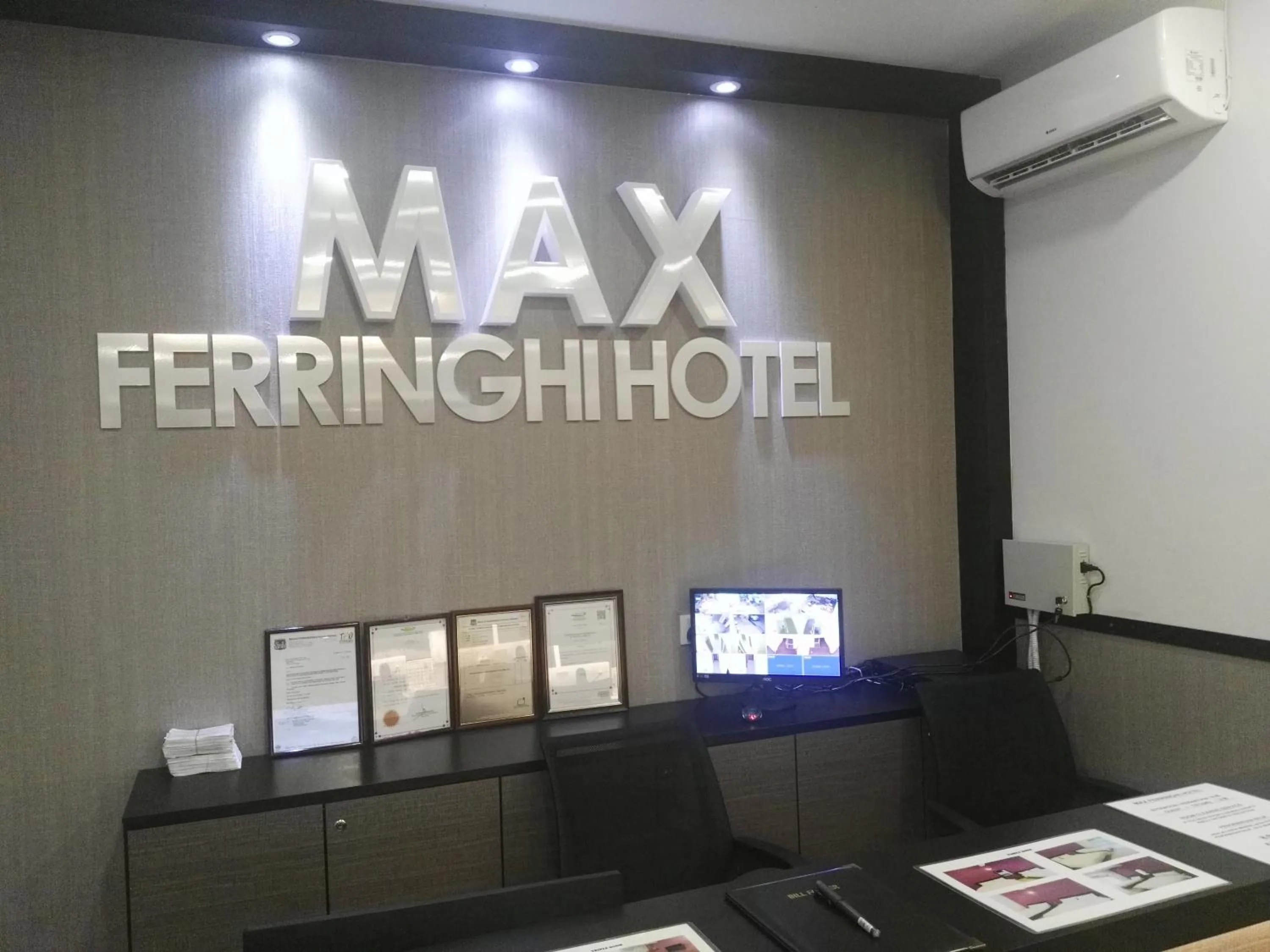 Property logo or sign in Max Ferringhi Hotel