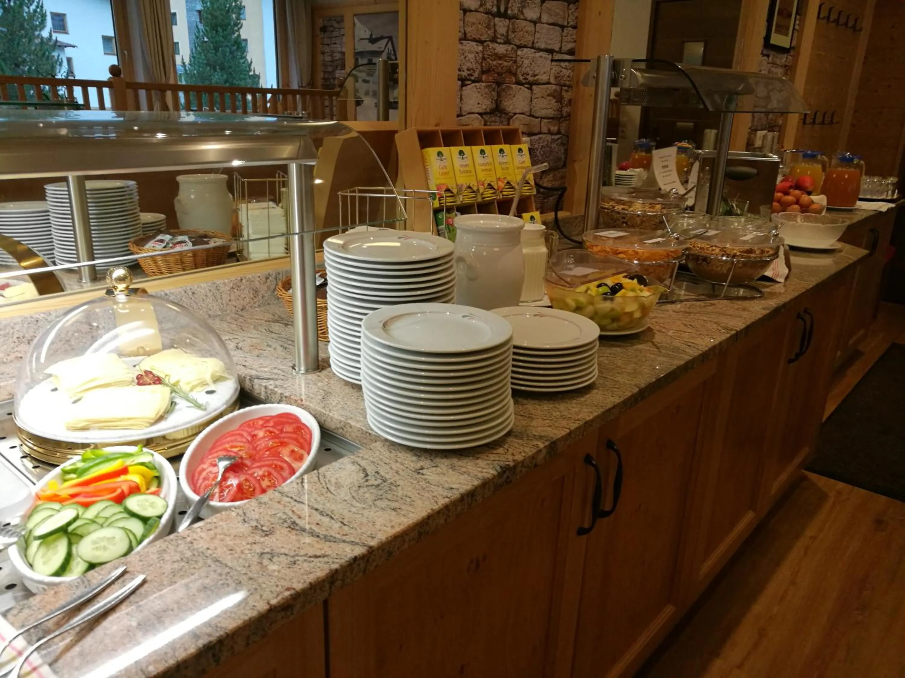 Buffet breakfast in Hotel Landle