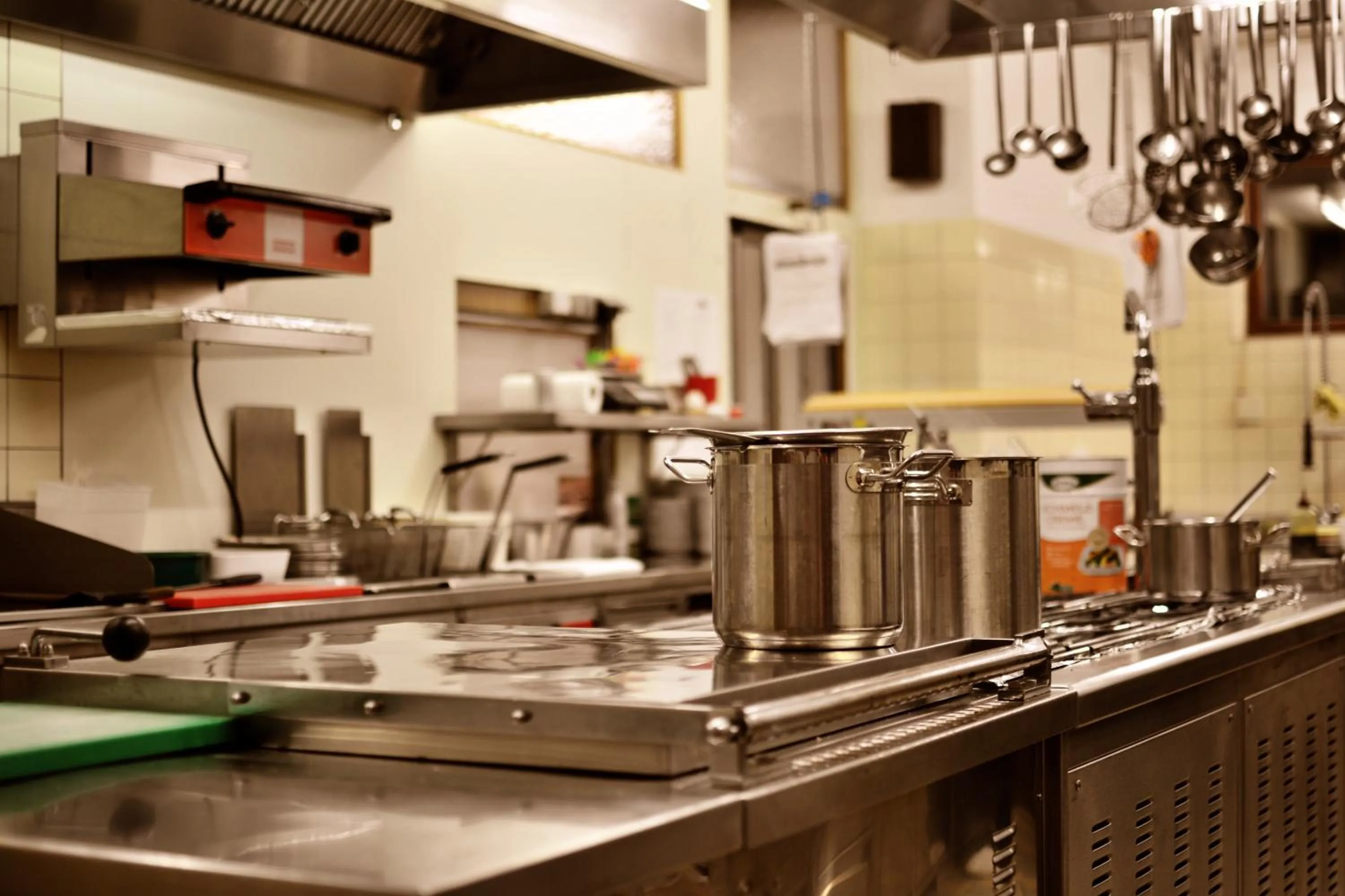 Kitchen or kitchenette in Hotel Landle