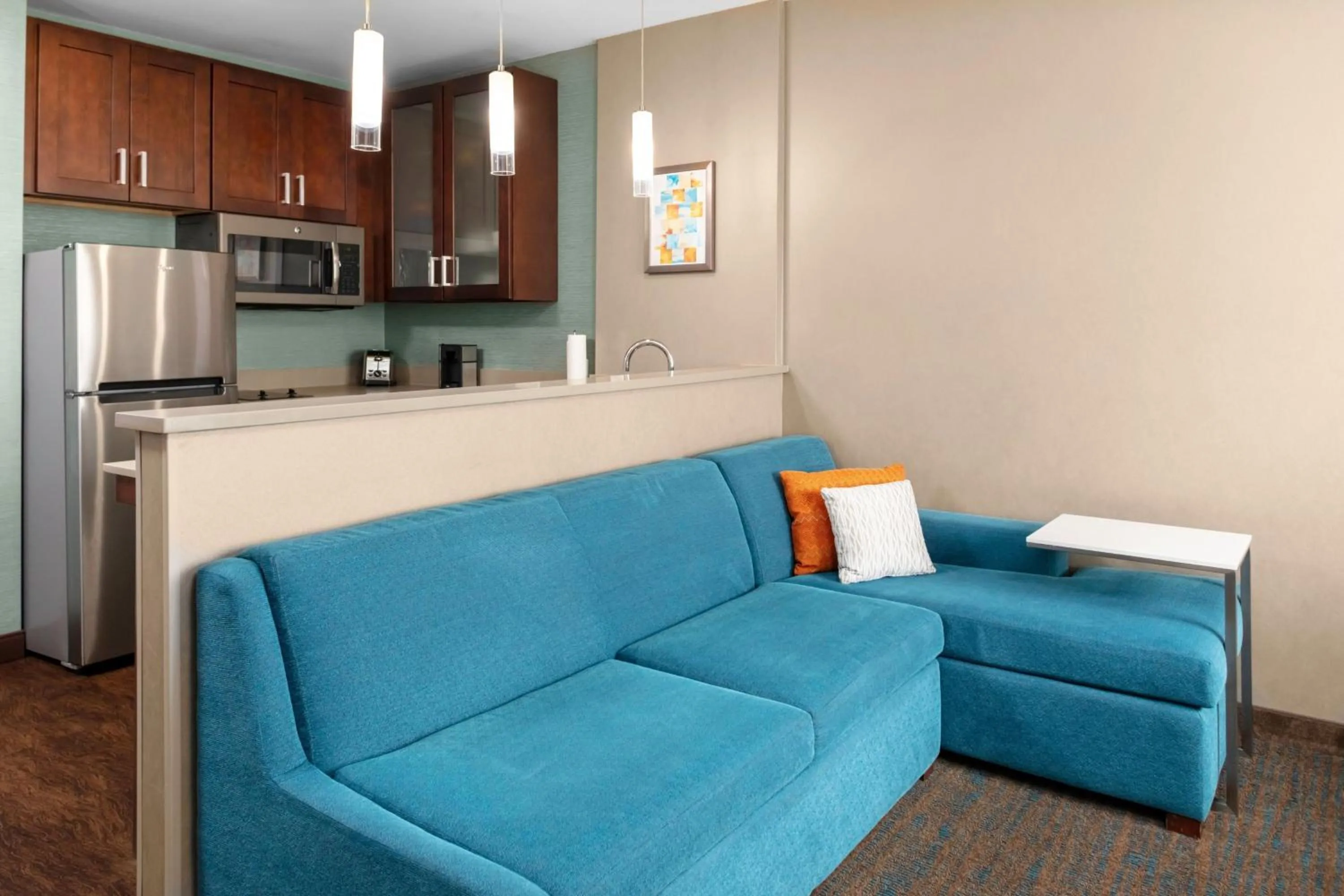 Living room in Residence Inn by Marriott Boston Burlington