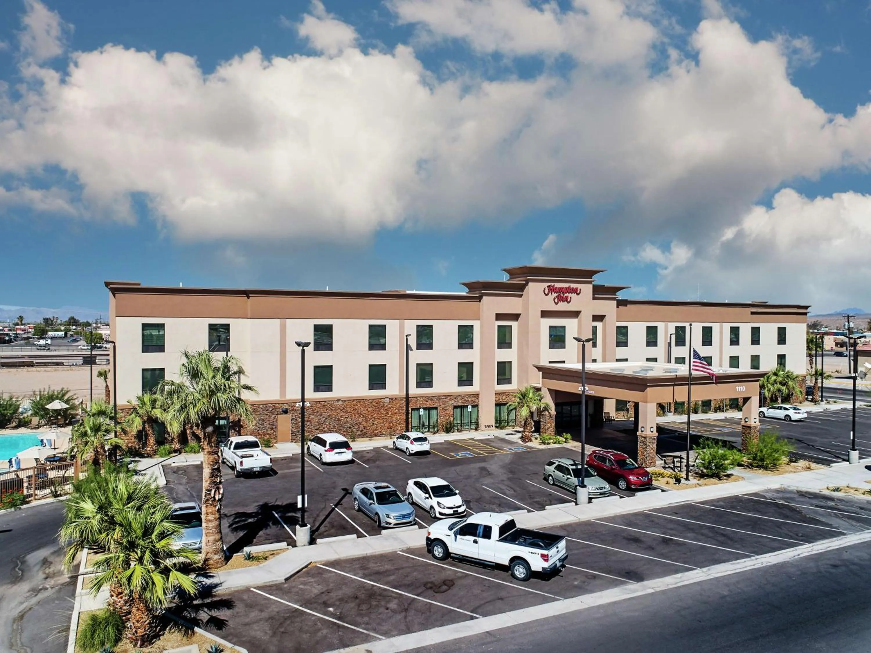 Property building in Hampton Inn Parker, AZ
